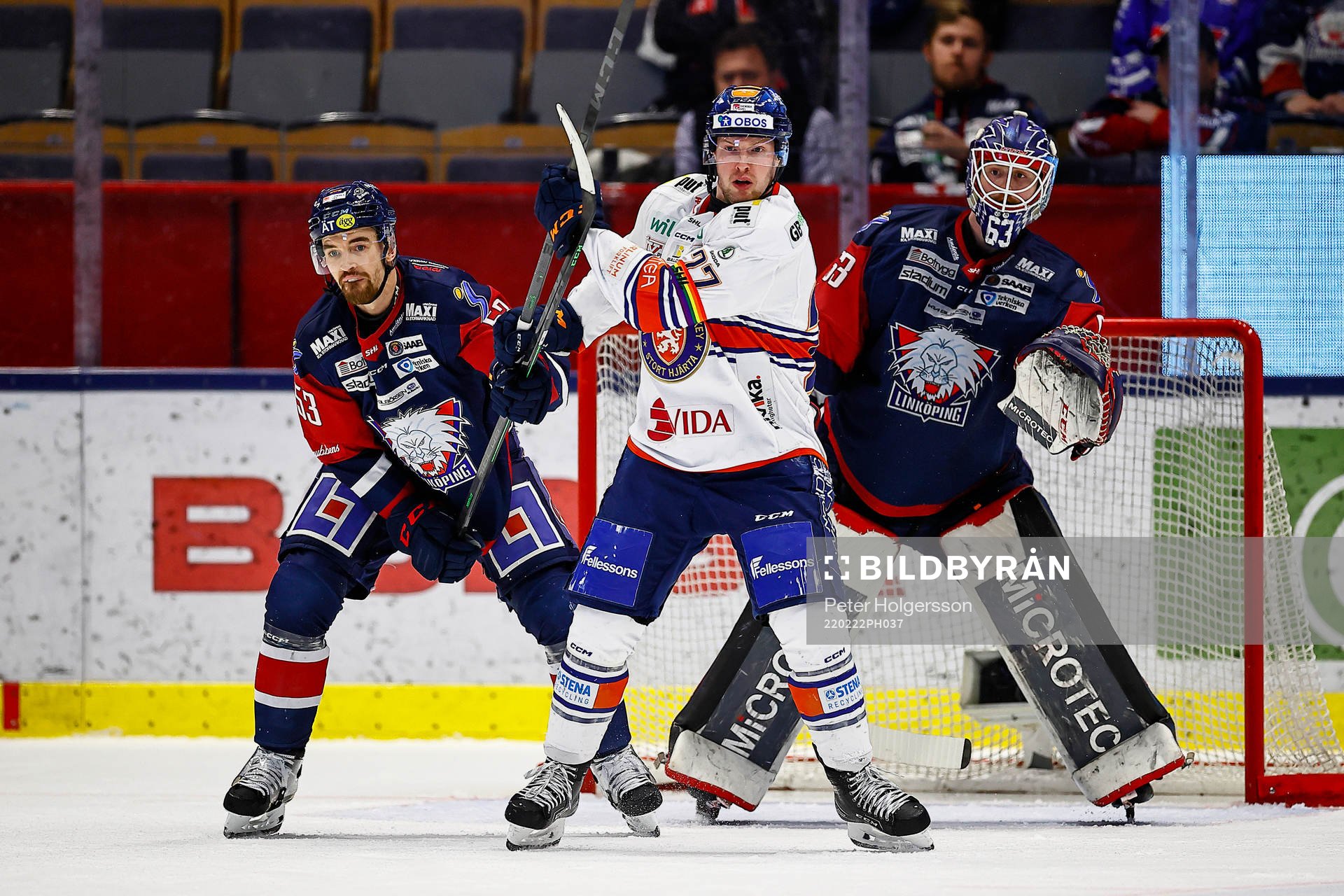 Linköpings Eddie Larsson , Växjös Martin Lundberg  och