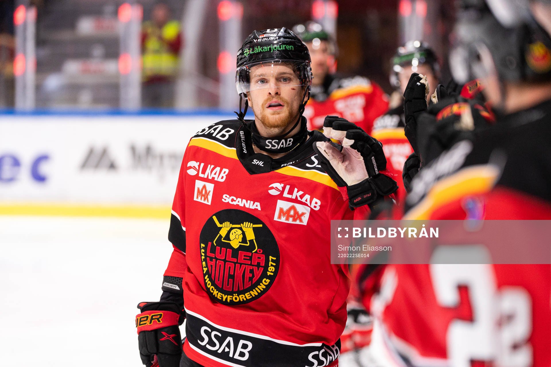 Luleås Brendan Shinnimin jublar