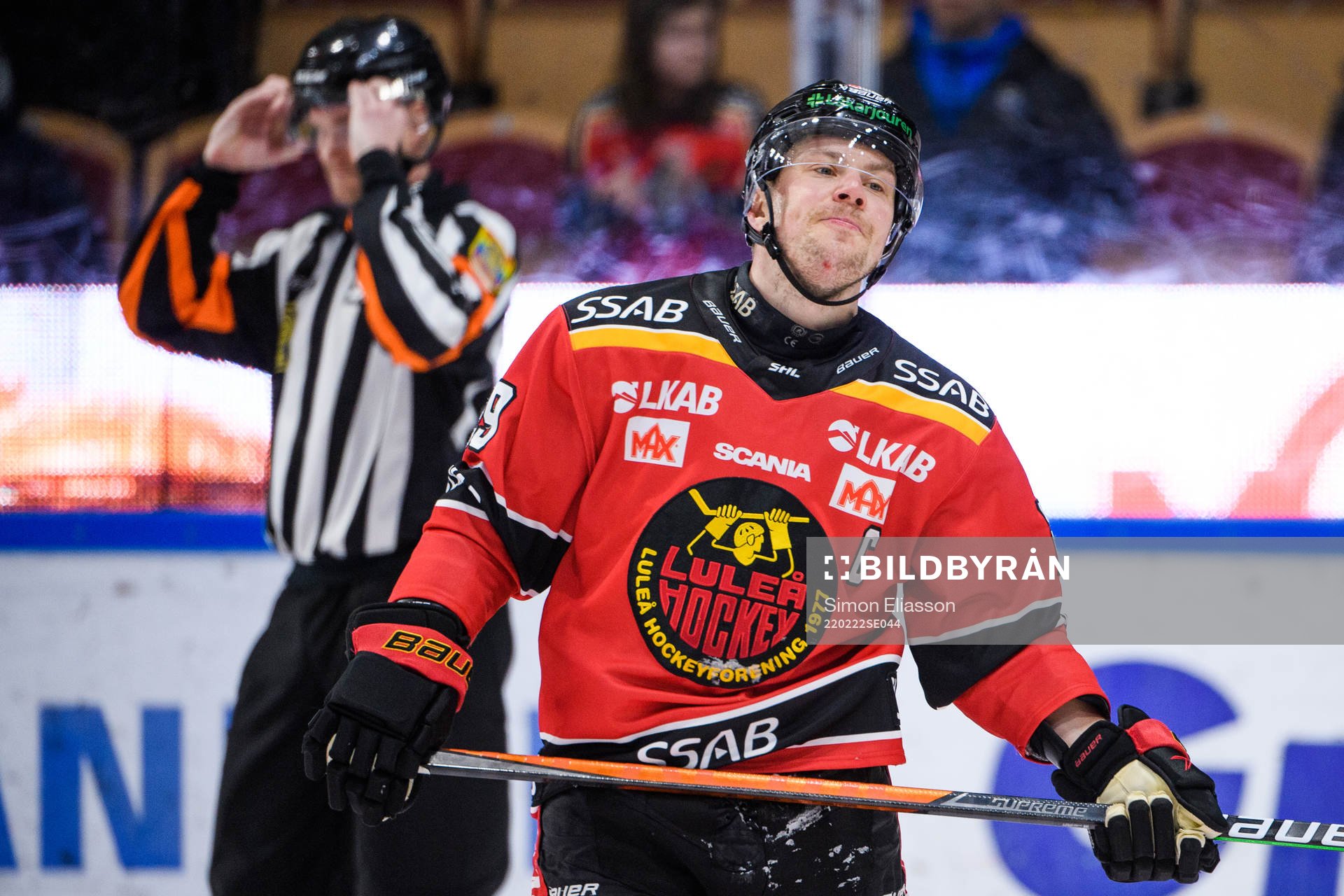 Luleås Erik Gustafsson deppar