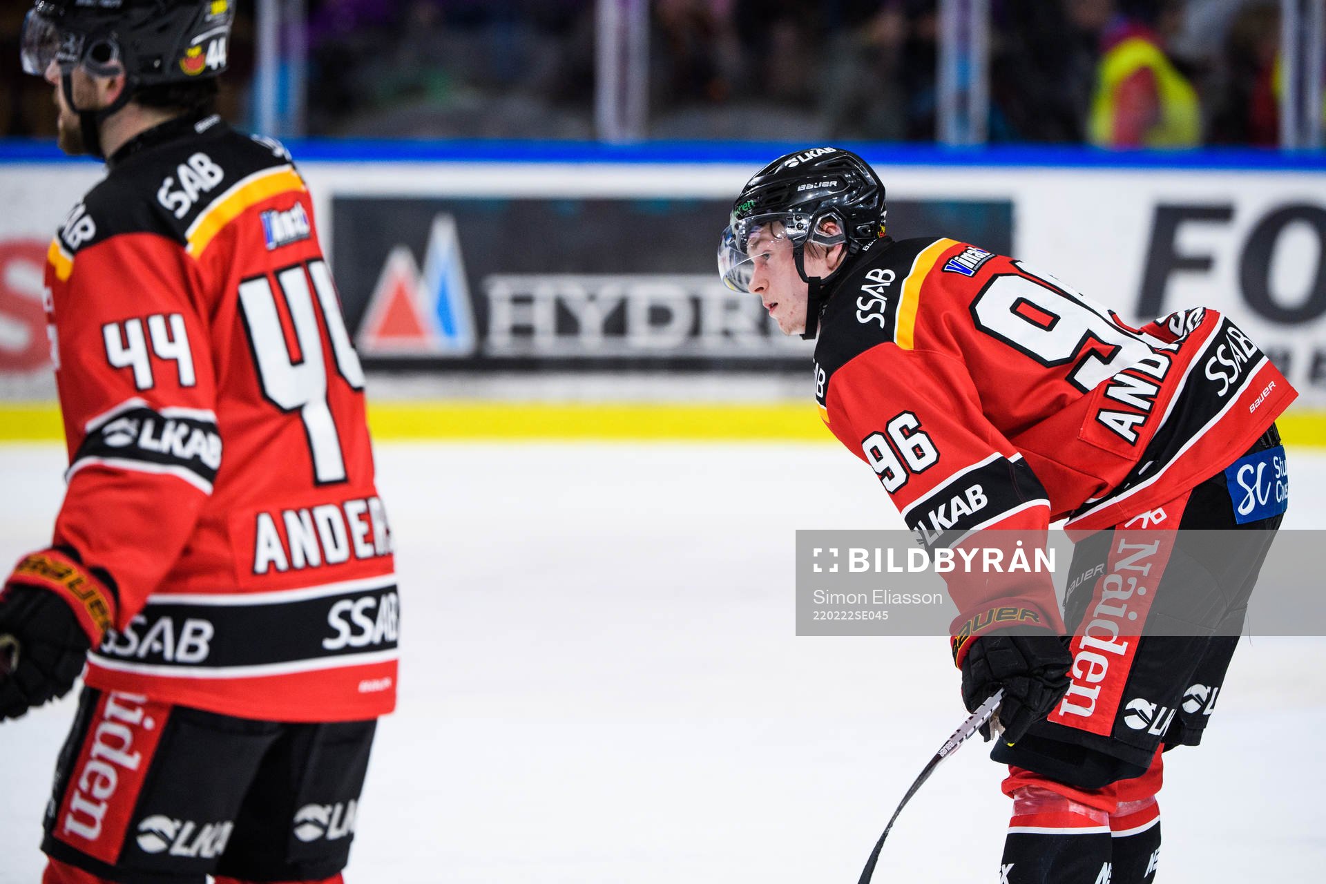 Luleås Pontus Andreasson deppar