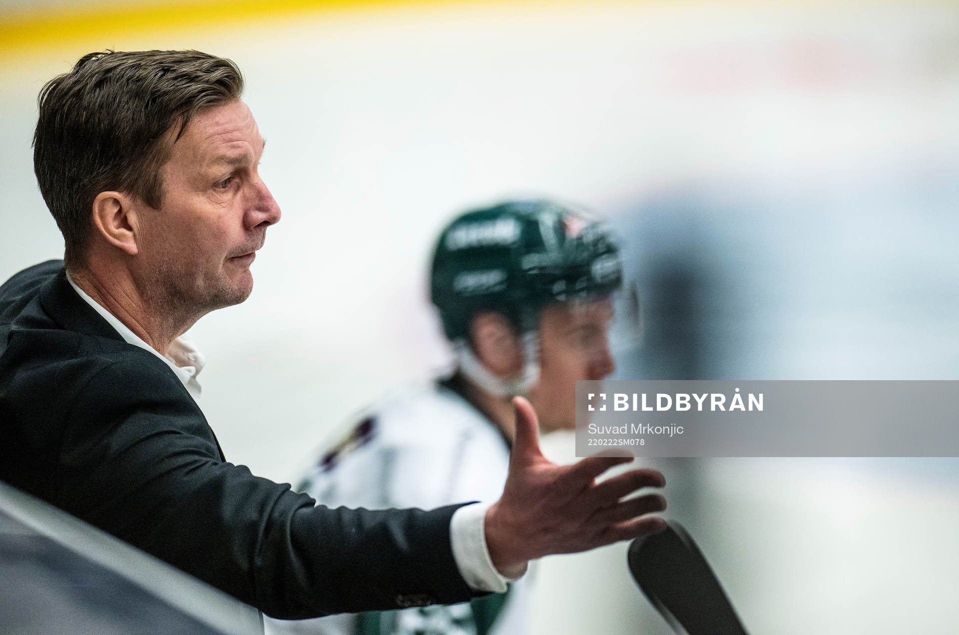 Färjestads tränare Johan Pennerborn