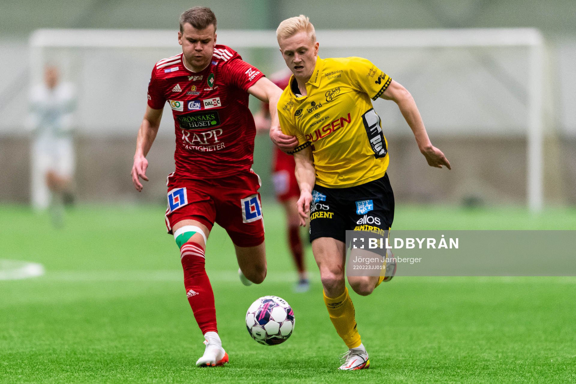 Skövdes Elias Lindell och Elfsborgs Oscar Aga