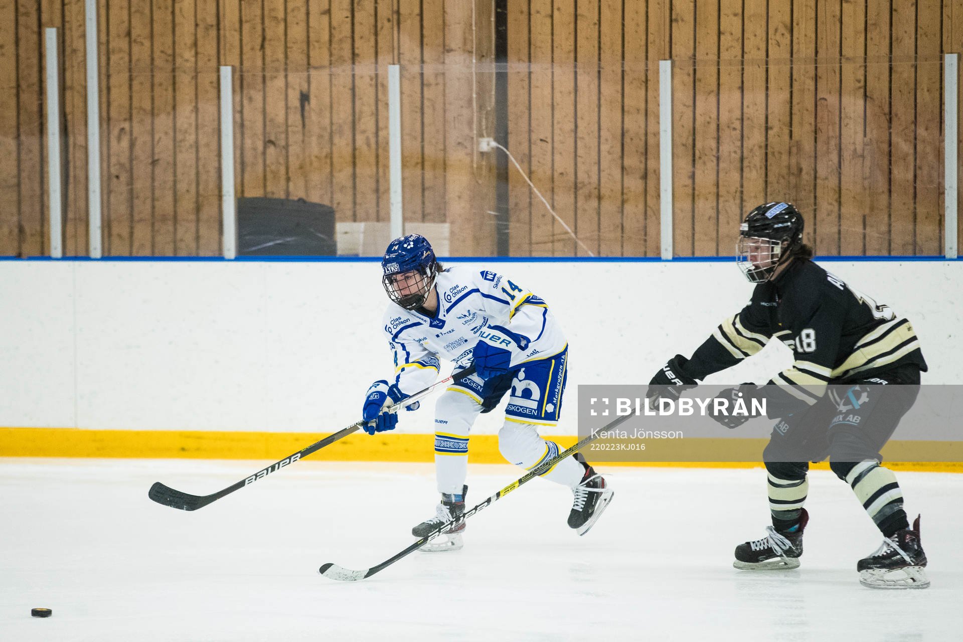 Leksands Payge Pena och SDEs Mathea Fischer