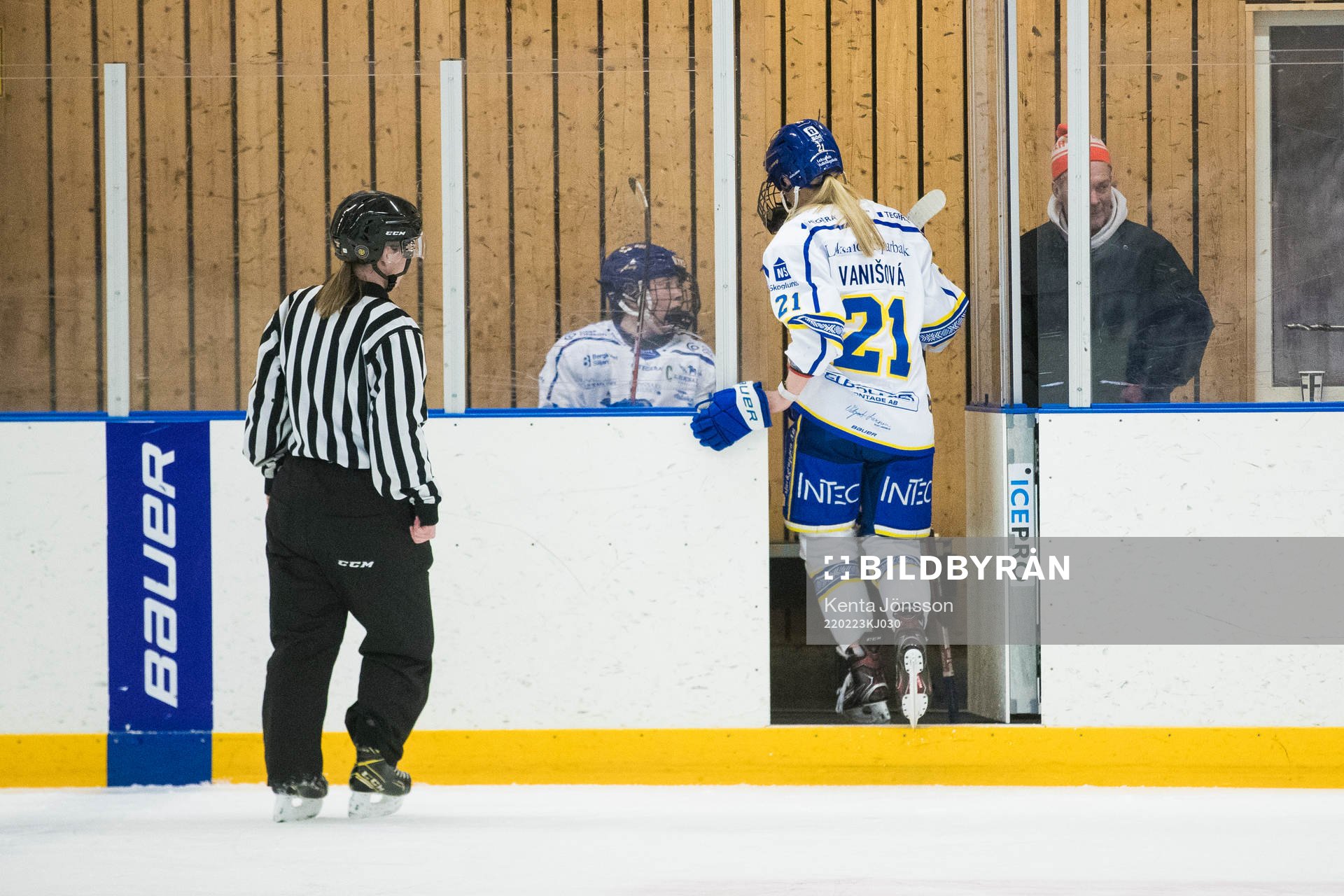 Leksands Tereza Vanisova blir utvisad