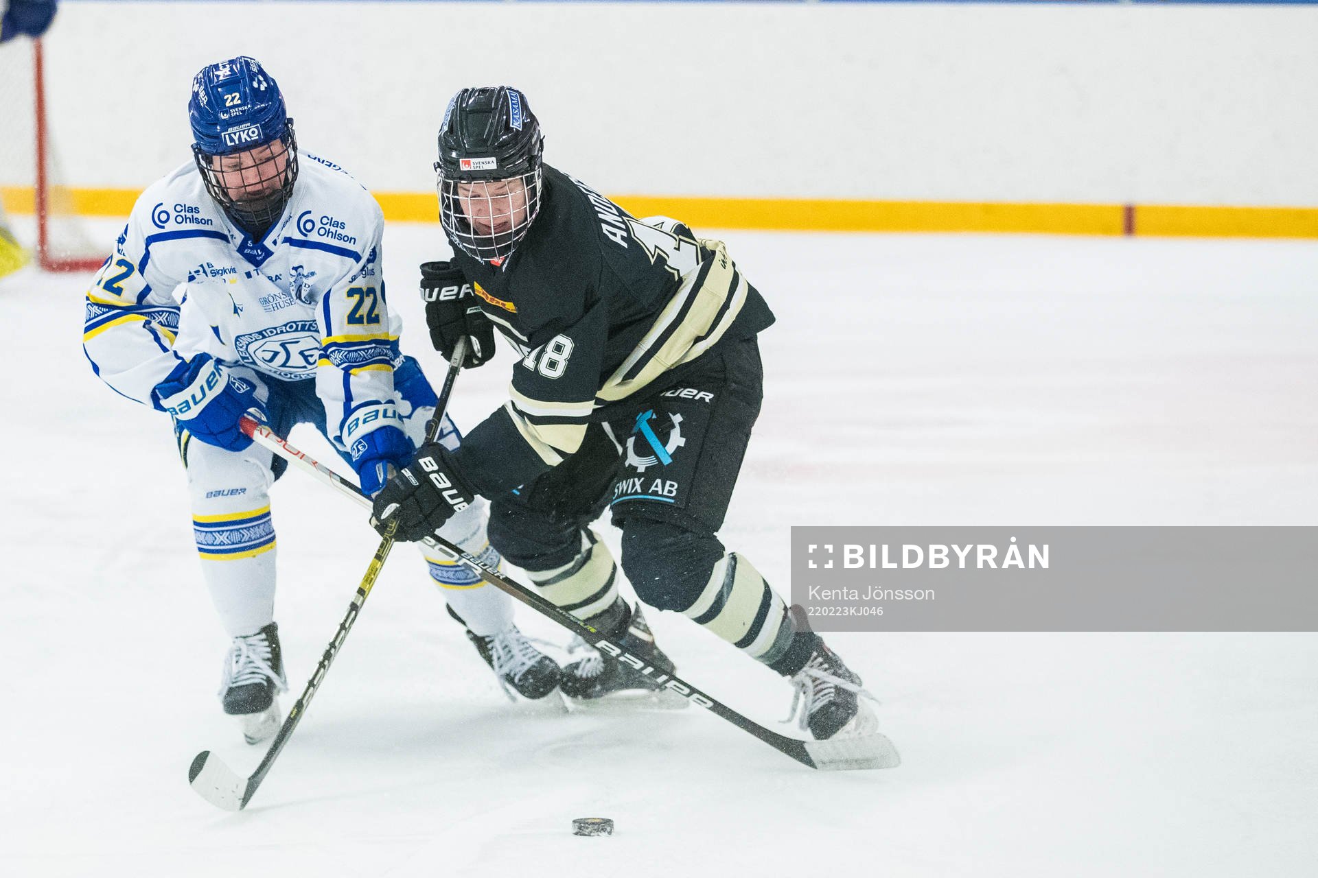 Leksands Agnez Svensson och SDEs Alexandra Anderson
