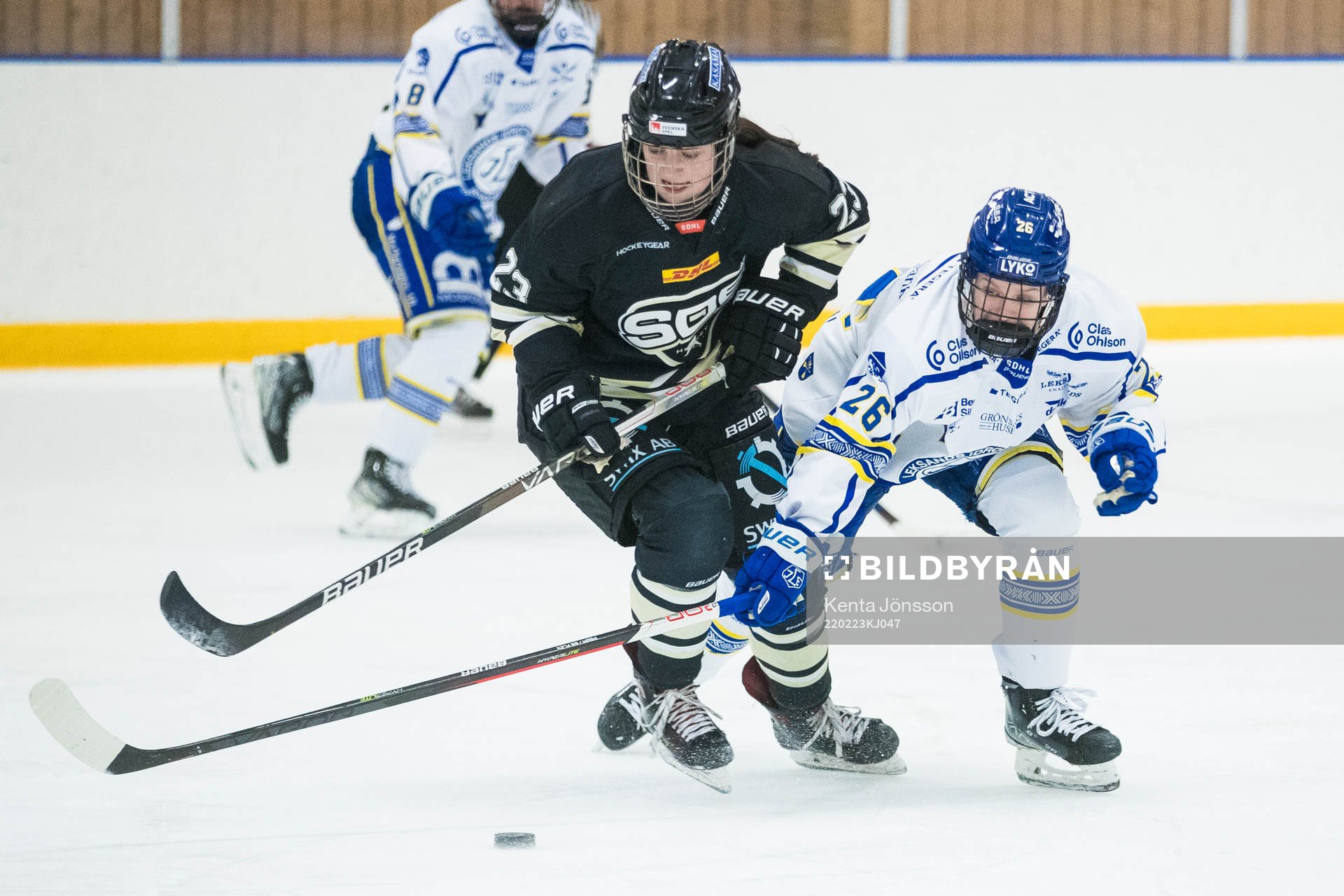 SDEs Vendela Olsson och Leksands Paige Lindsey Agnew