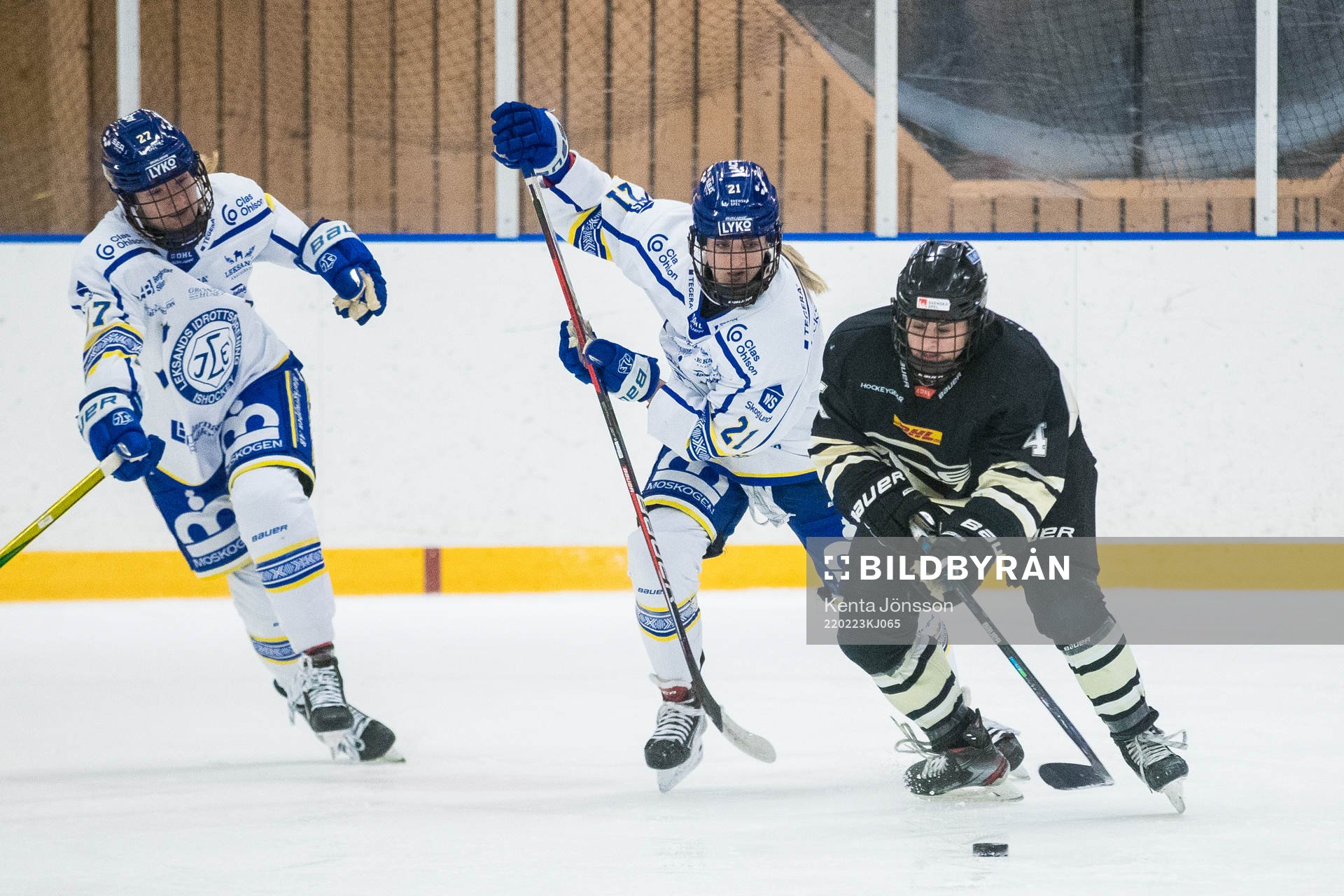 Leksands Tereza Vanisova och SDEs Kayleigh Hamers