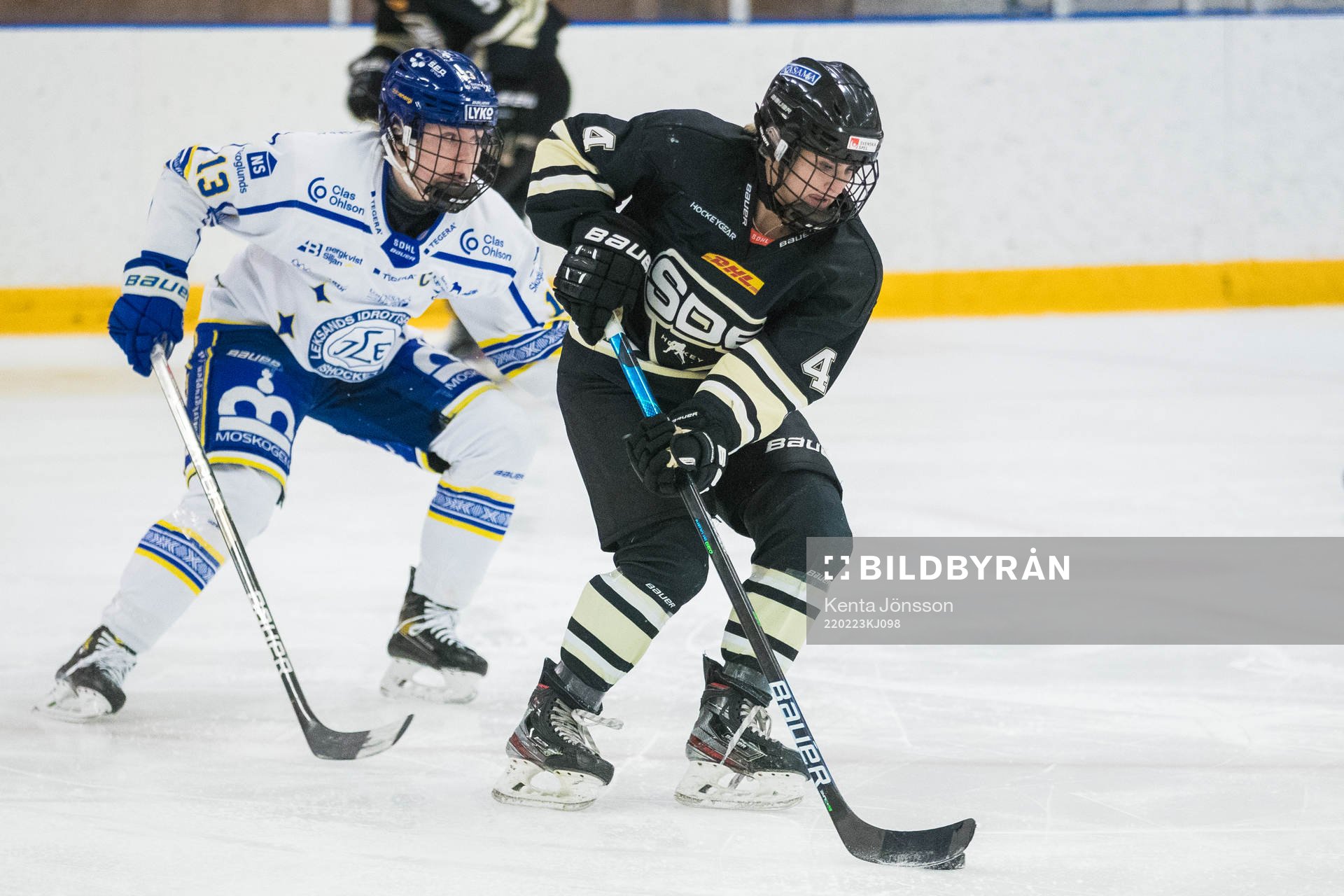 Leksands Hanna Sköld och SDEs Kayleigh Hamers