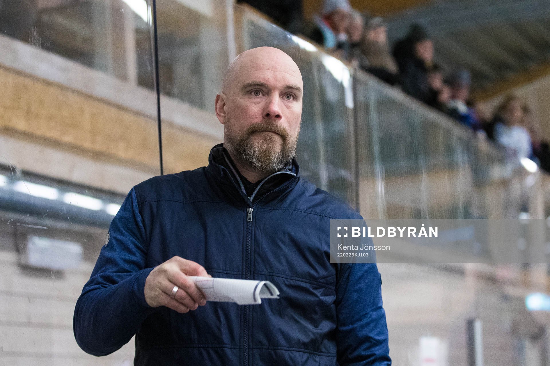 Leksands assisterande tränare Mattias Blomstrand