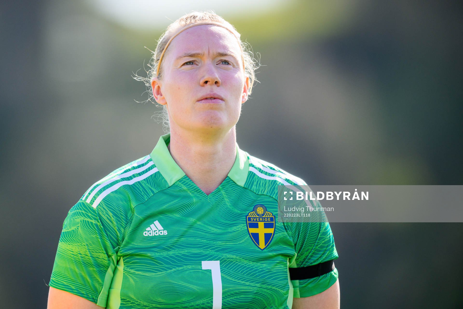 Goalkeeper Hedvig Lindahl