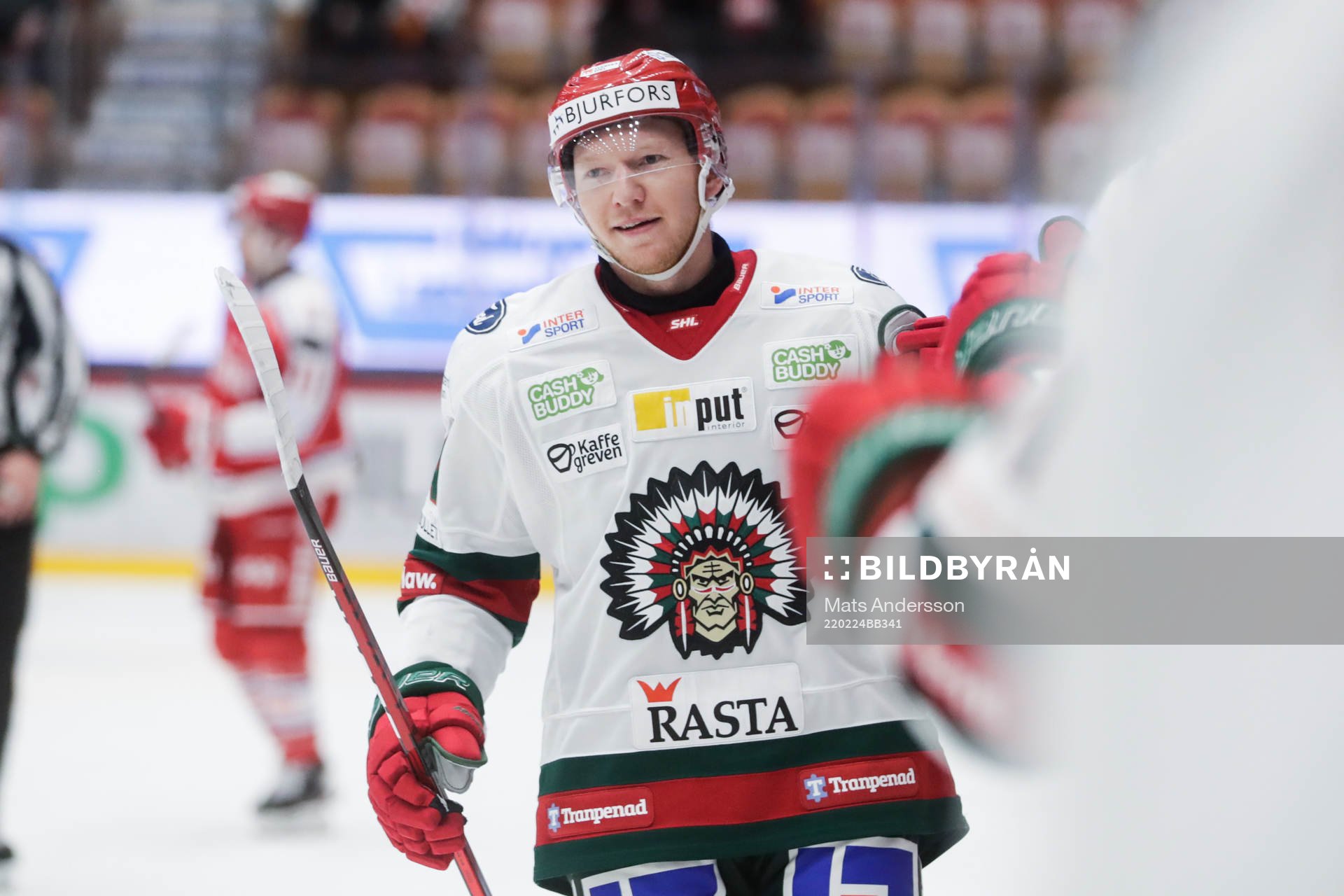 Frölundas Andreas Borgman jublar