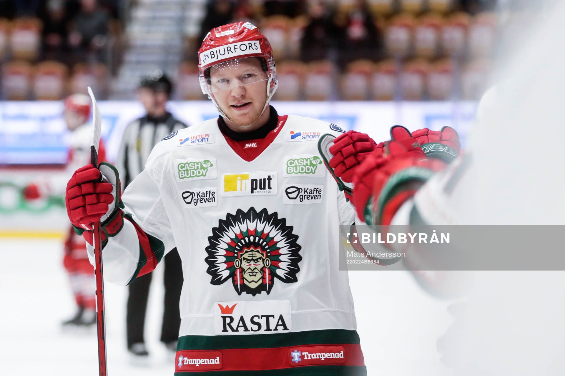 Andreas Borgman Frölunda jublar