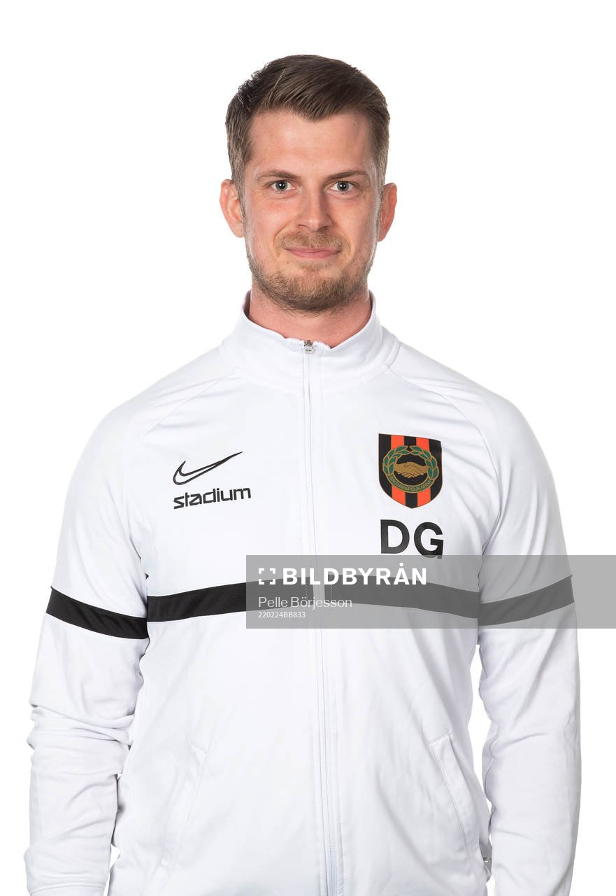 Brommapojkarnas assisterande tränare Daniel Gunnars