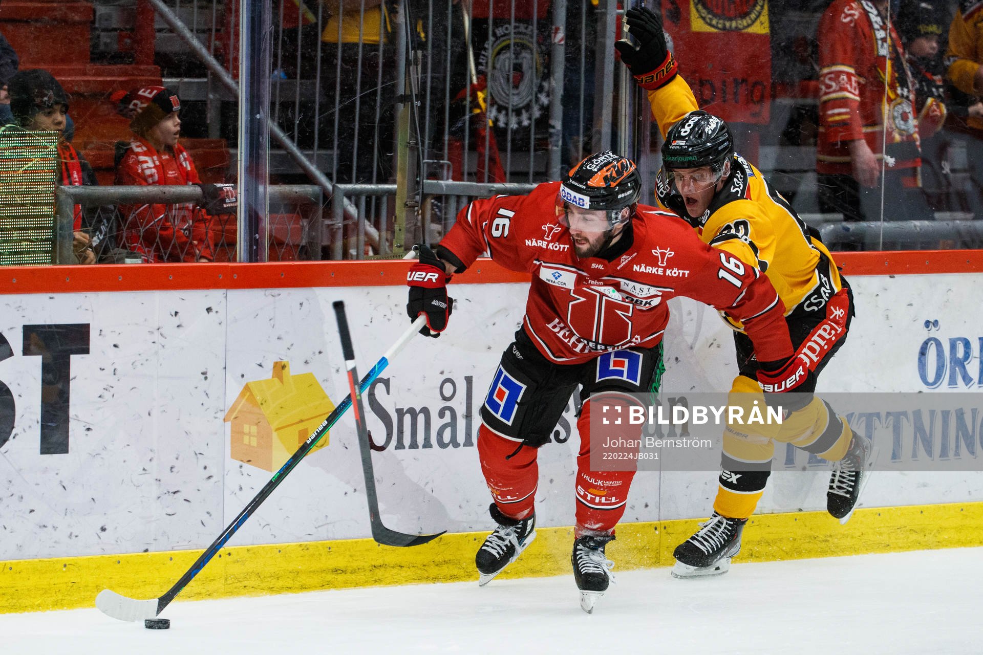 Örebros Daniel Audette och Luleås Jack Connolly