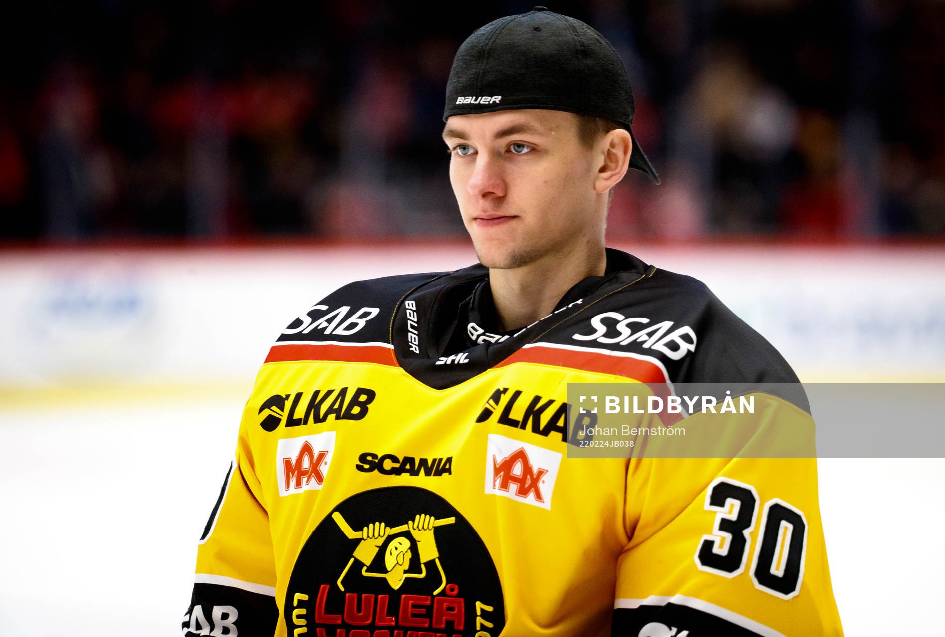Luleås målvakt Sebastian Andersson