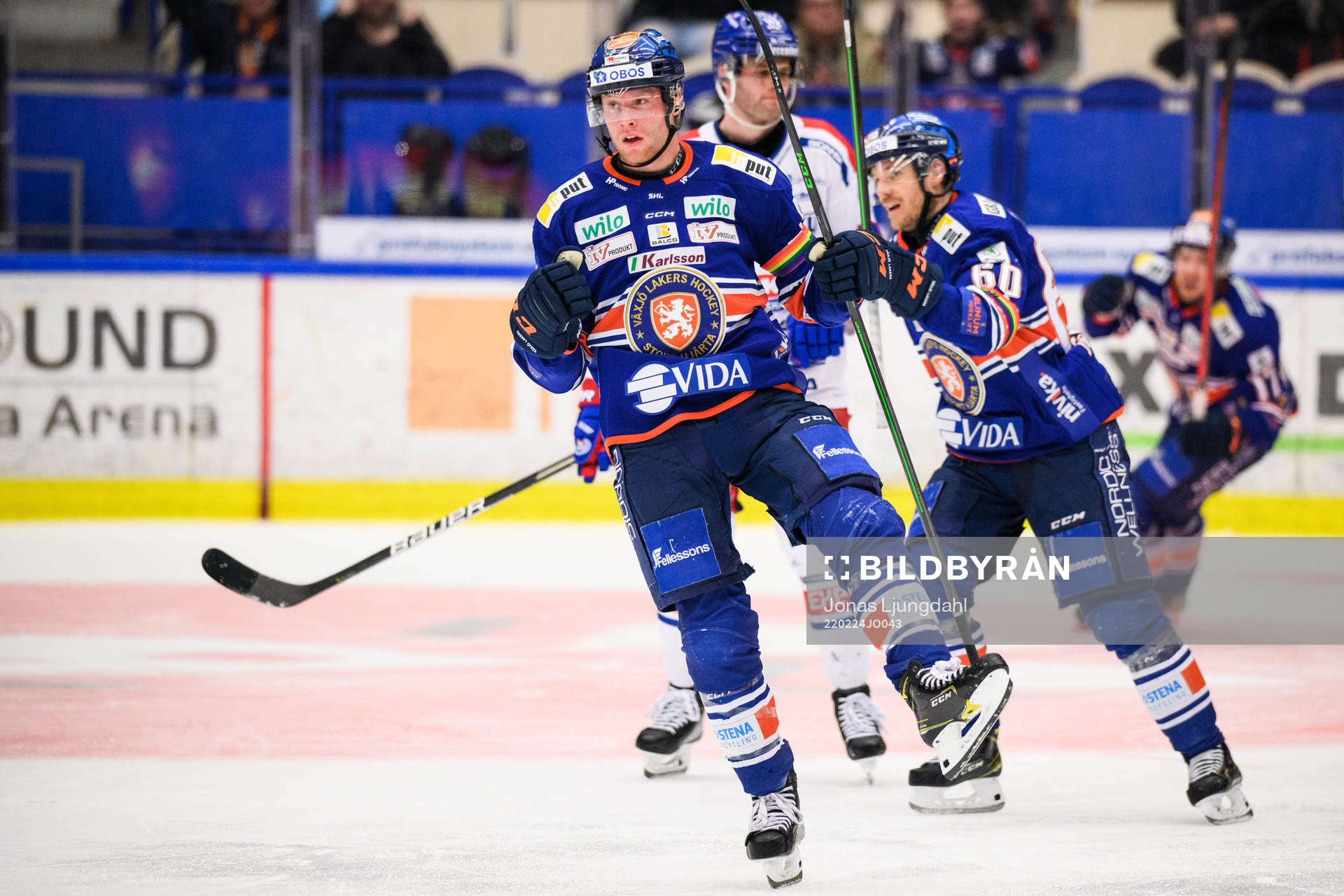 Växjös Ludvig Claesson jublar