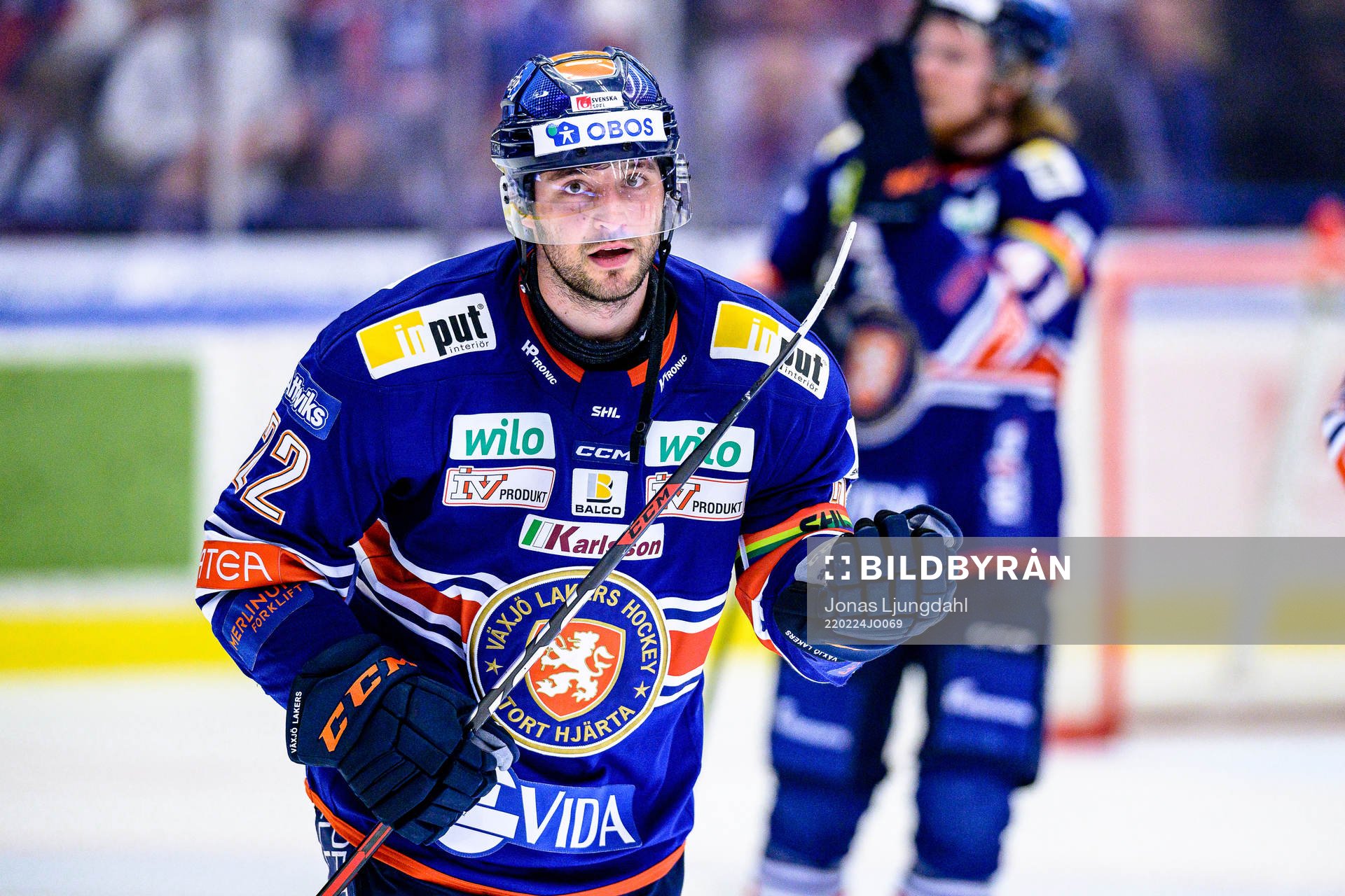 Växjös Tobias Rieder jublar