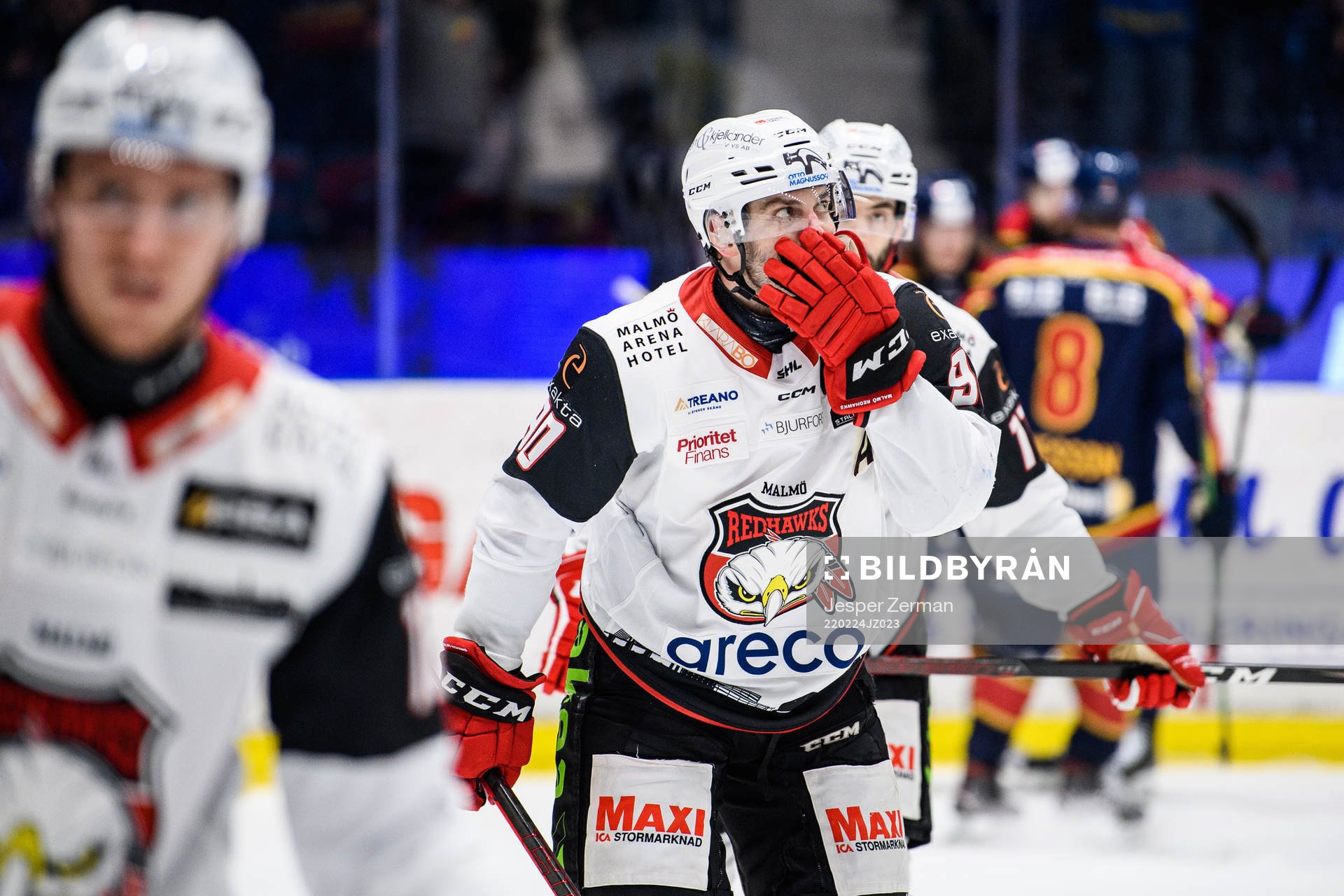 Malmö Redhawks Lance Bouma deppar