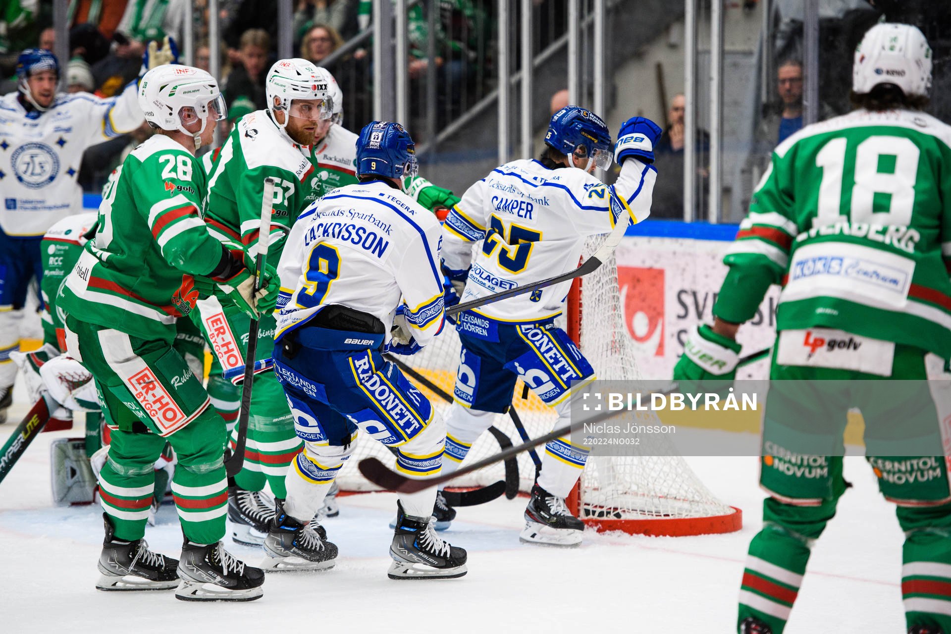 Leksands Carter Camper gör 1-2