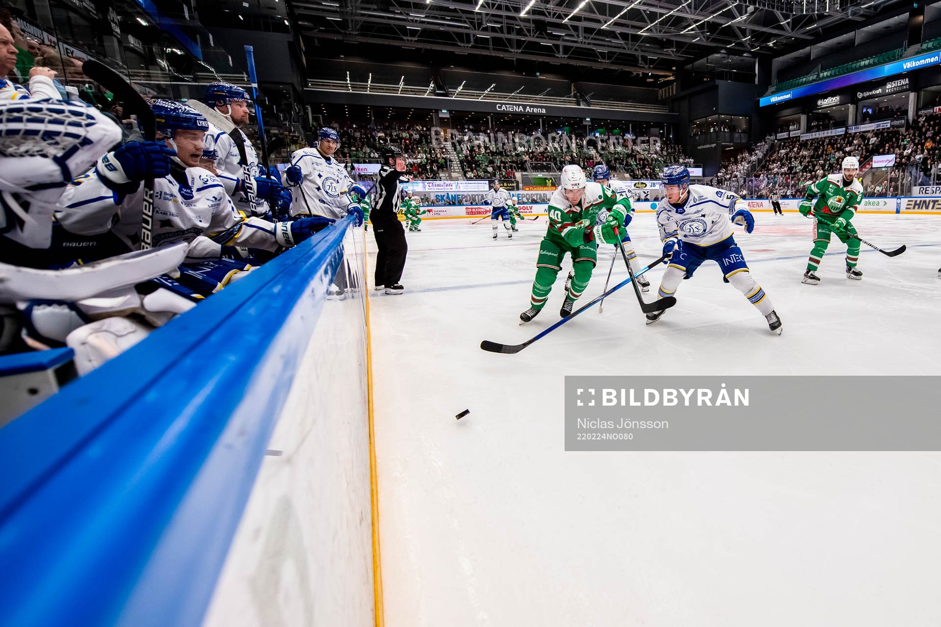 Rögles Oskar Stål Lyrenäs och Leksands Calle Själin