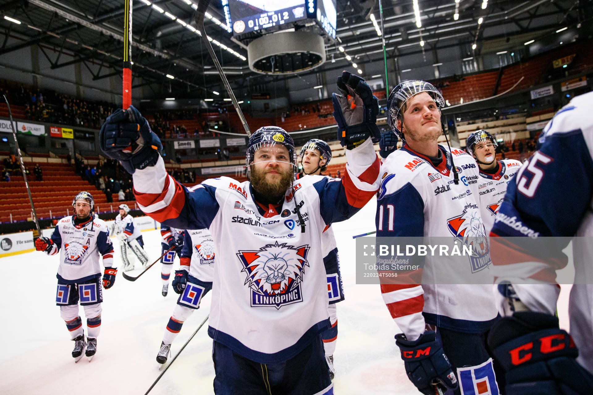 Linköpings Jimmy Andersson jublar