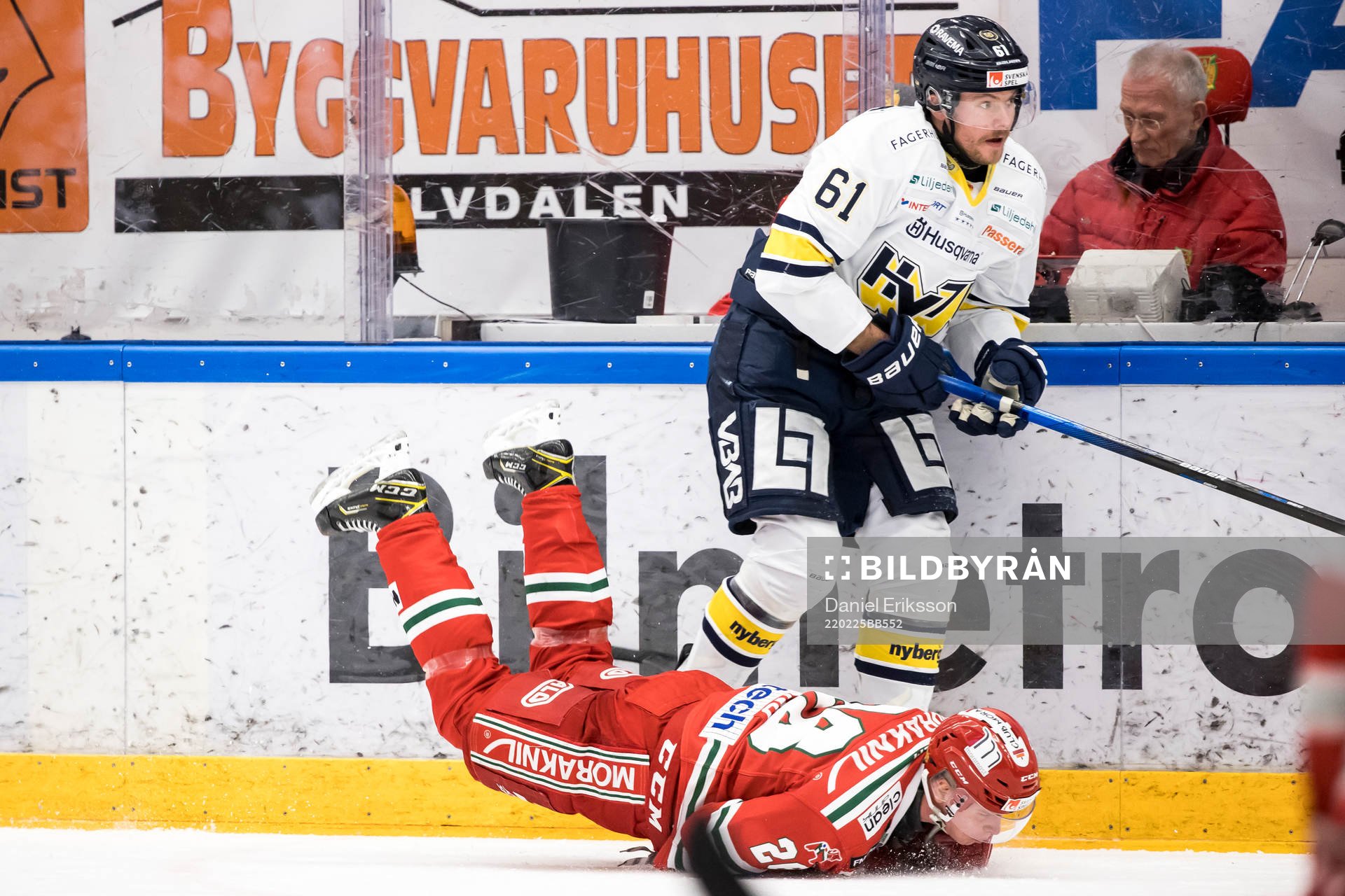 s Tommi Huhtala och Moras Isac Heens