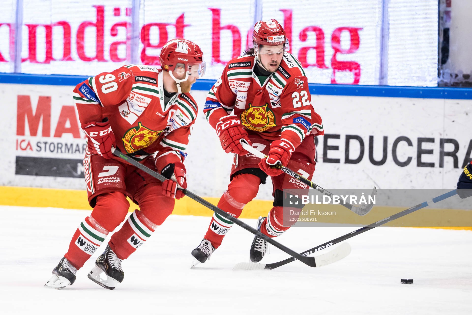 Moras Daniel Ljungren och Moras Måns Carlsson