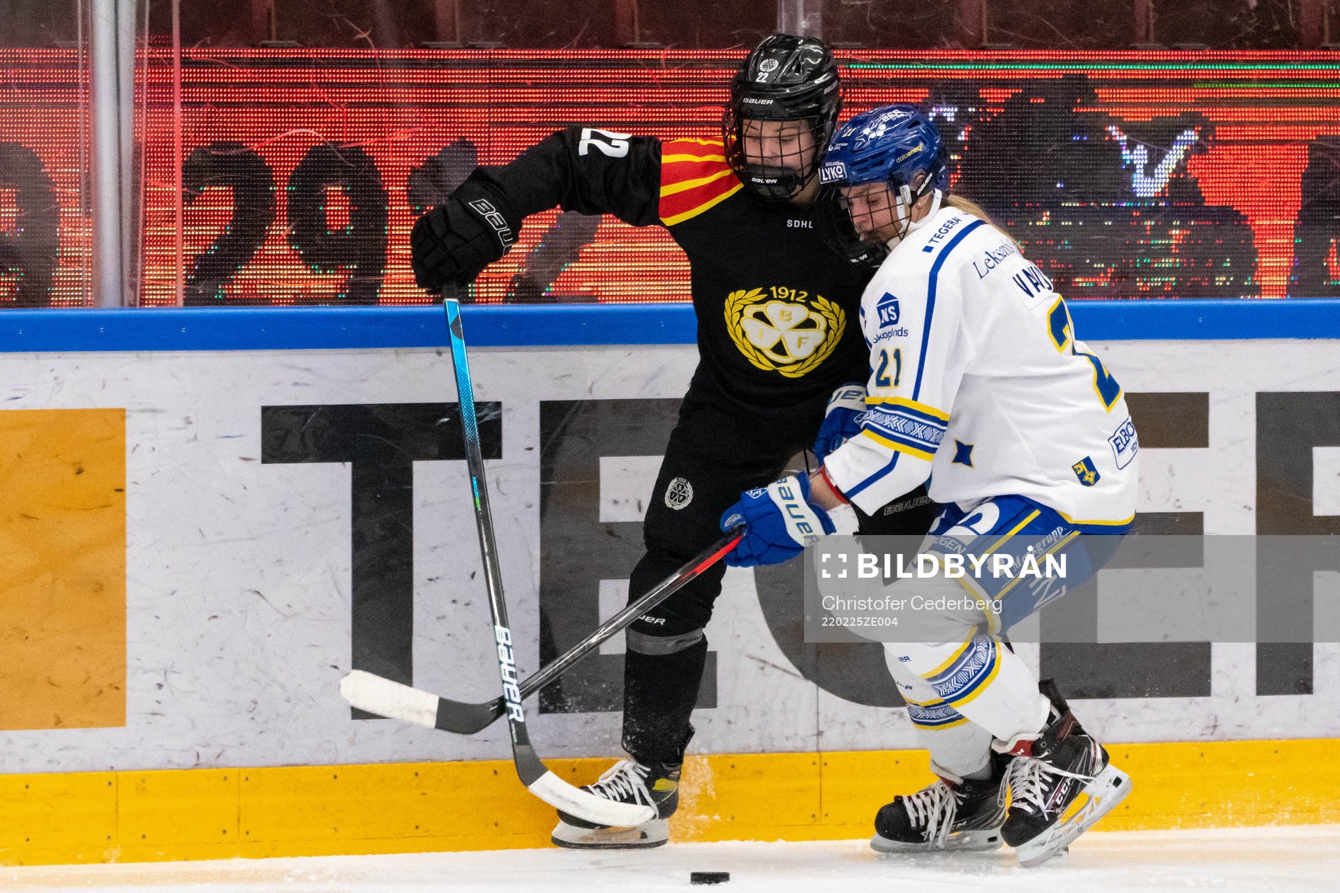Brynäs Hanna Thuvik och Leksands Tereza Vanisova