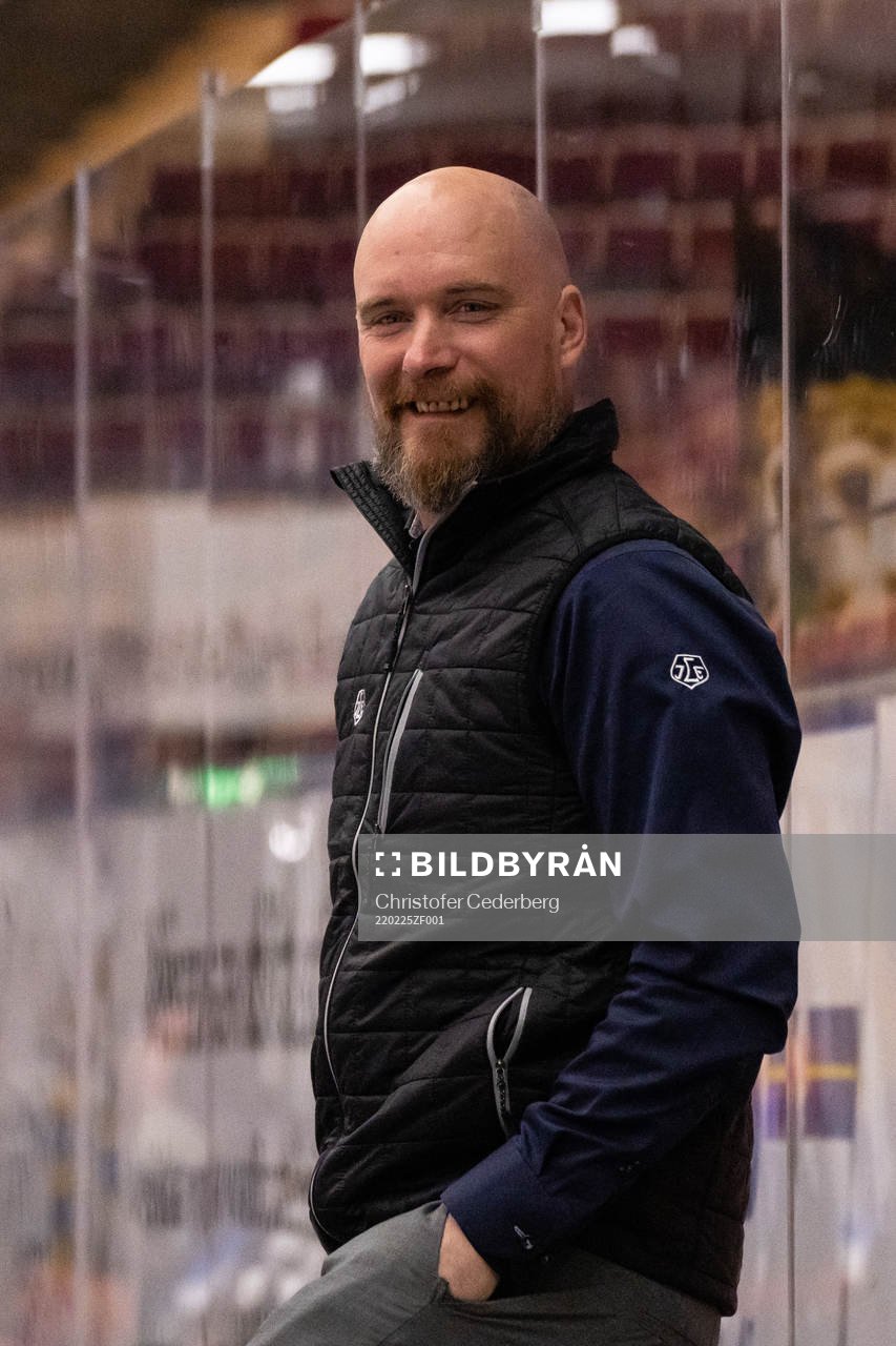 Leksands assisterande tränare Mattias Blomstrand