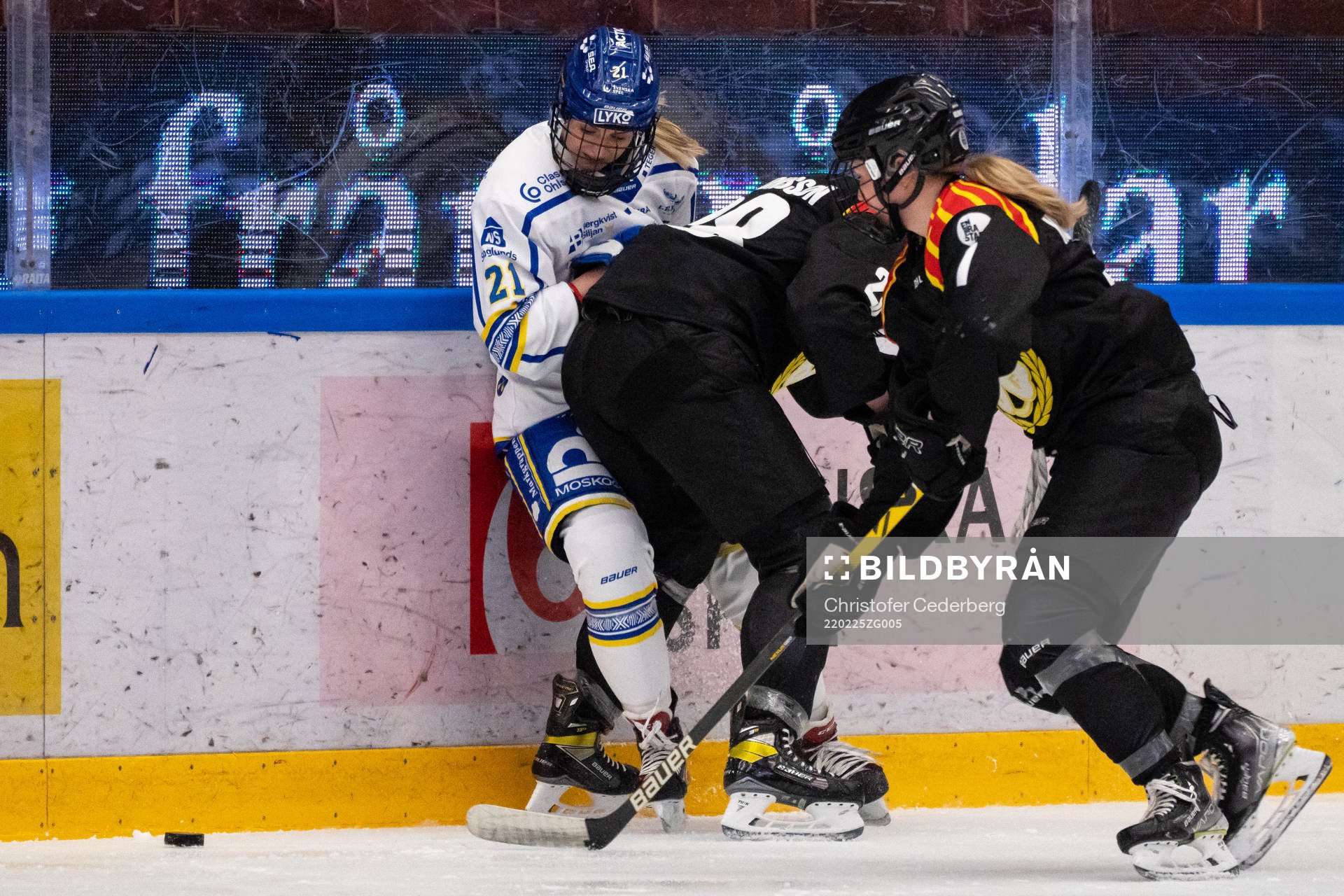Leksands Tereza Vanisova och Brynäs Jenny Antonsson