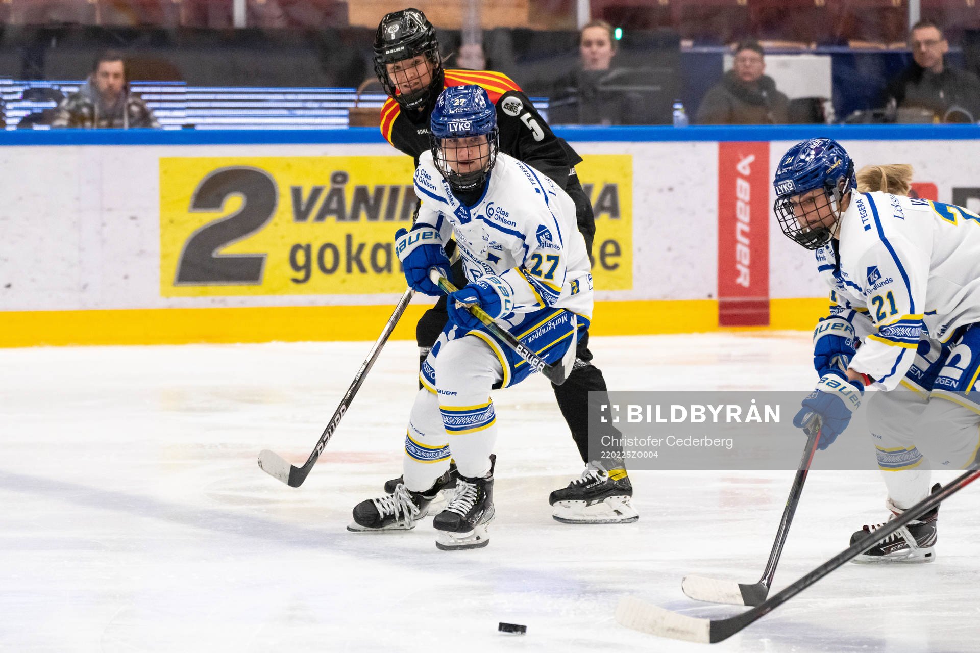 Leksands Katerina Bukolska och Brynäs Ebba Strandberg