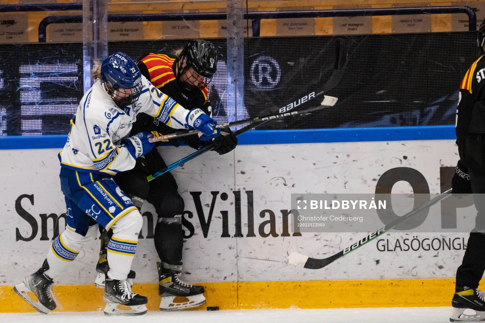 Leksands Agnez Svensson och Brynäs Emma Murén