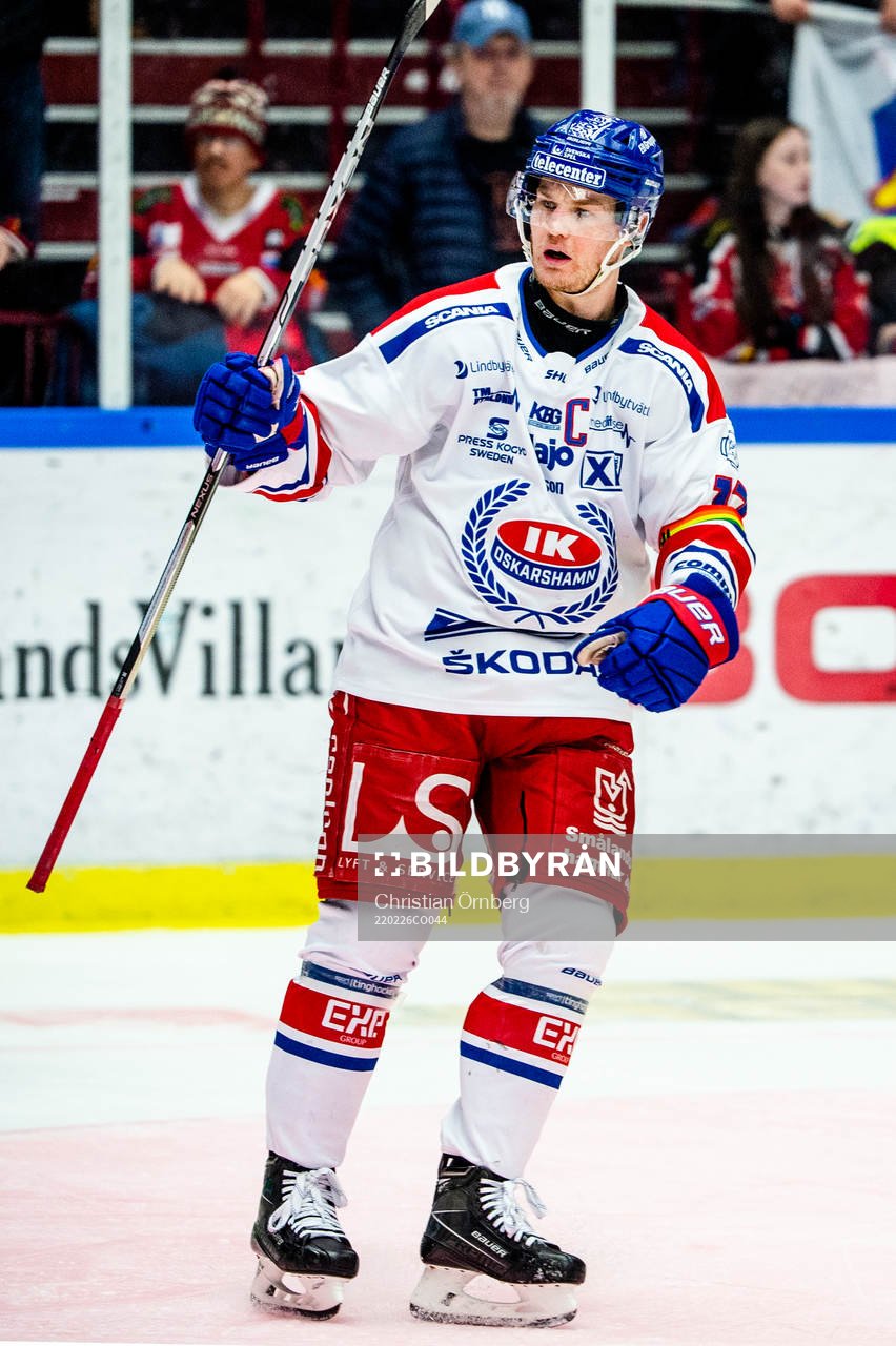 Oskarshamns Jonas Engström jublar