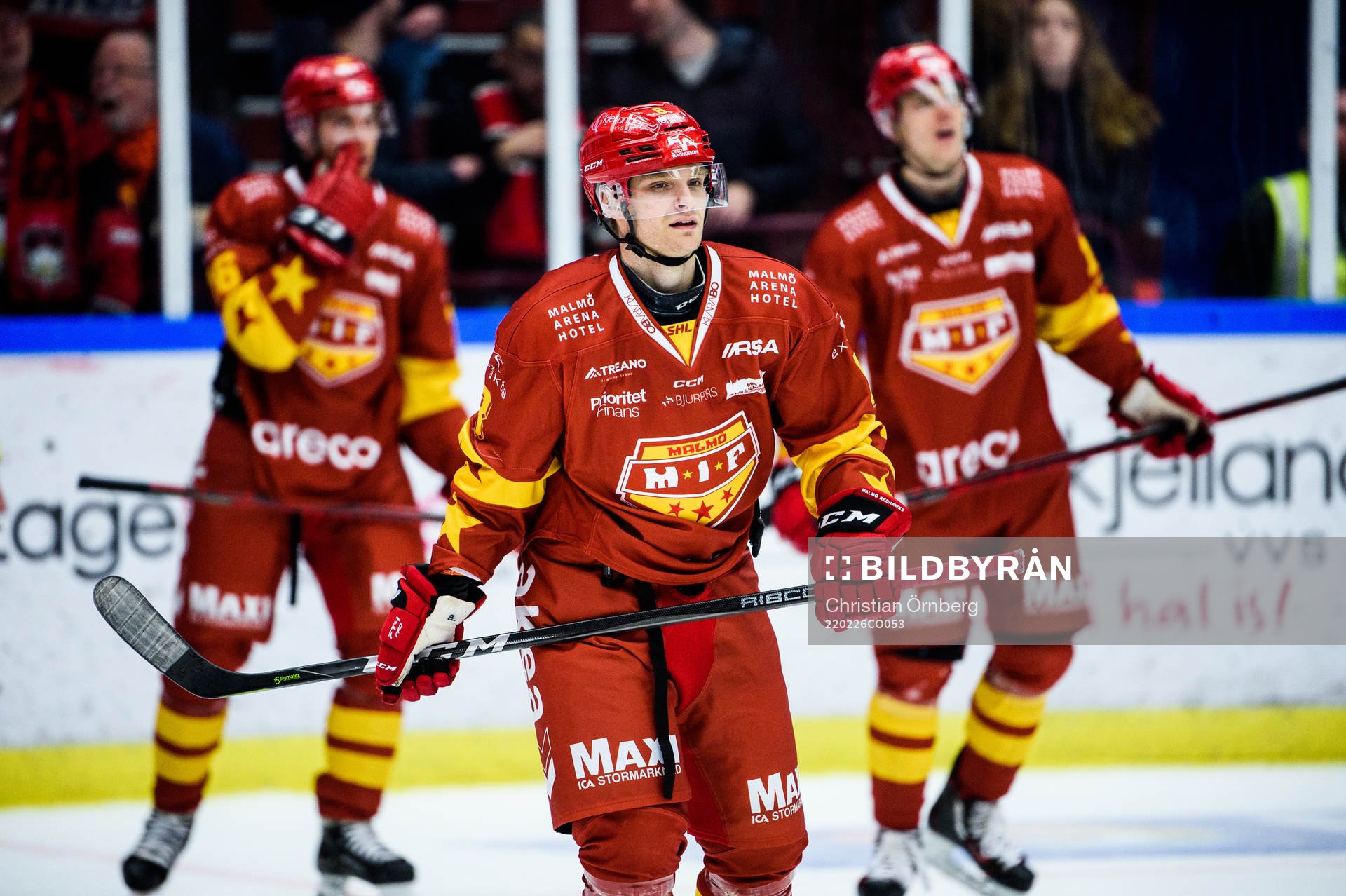 Malmö Redhawks Johan Olofsson deppar