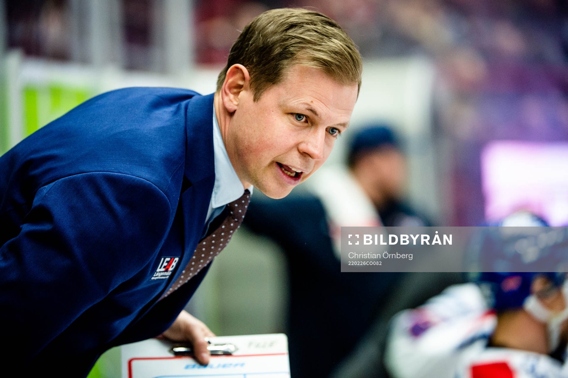 Oskarshamns tränare Martin Filander