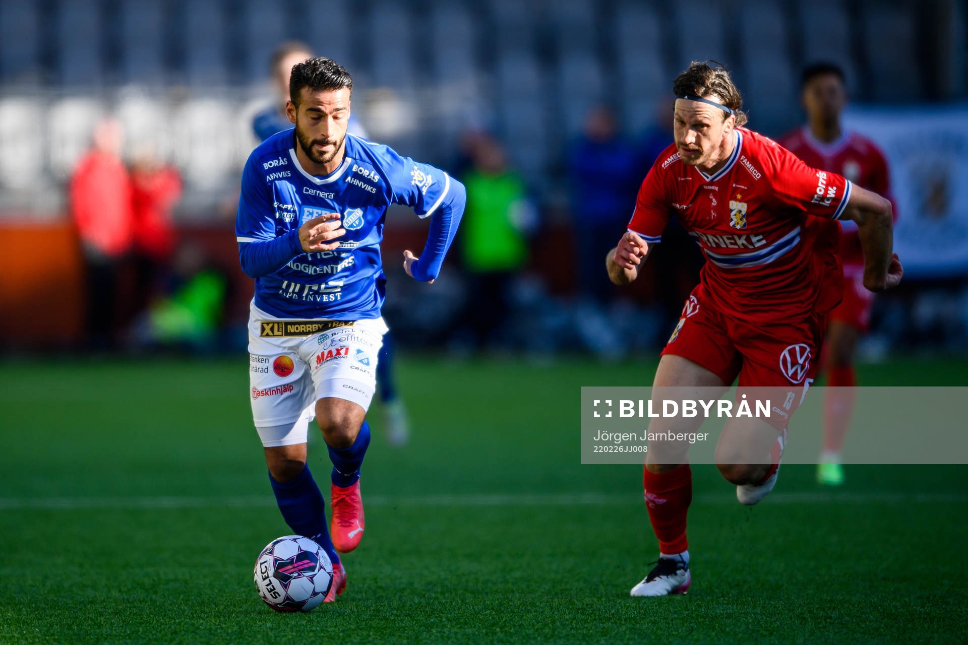 Norrbys Christian Rubio Sivodedov och IFK Göteborgs Gustav
