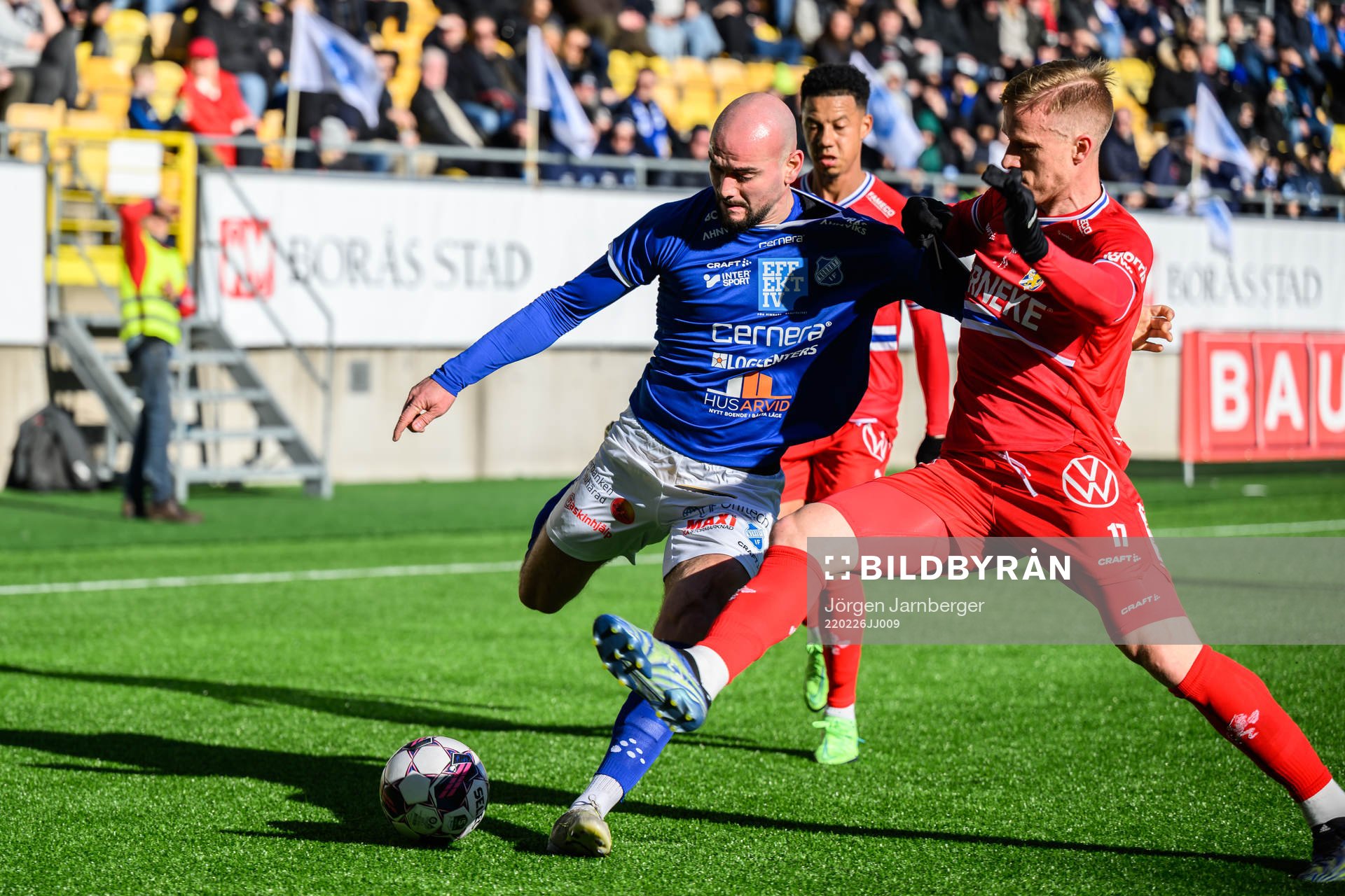 Norrbys Perparim Beqaj och IFK Göteborgs Oscar Wendt