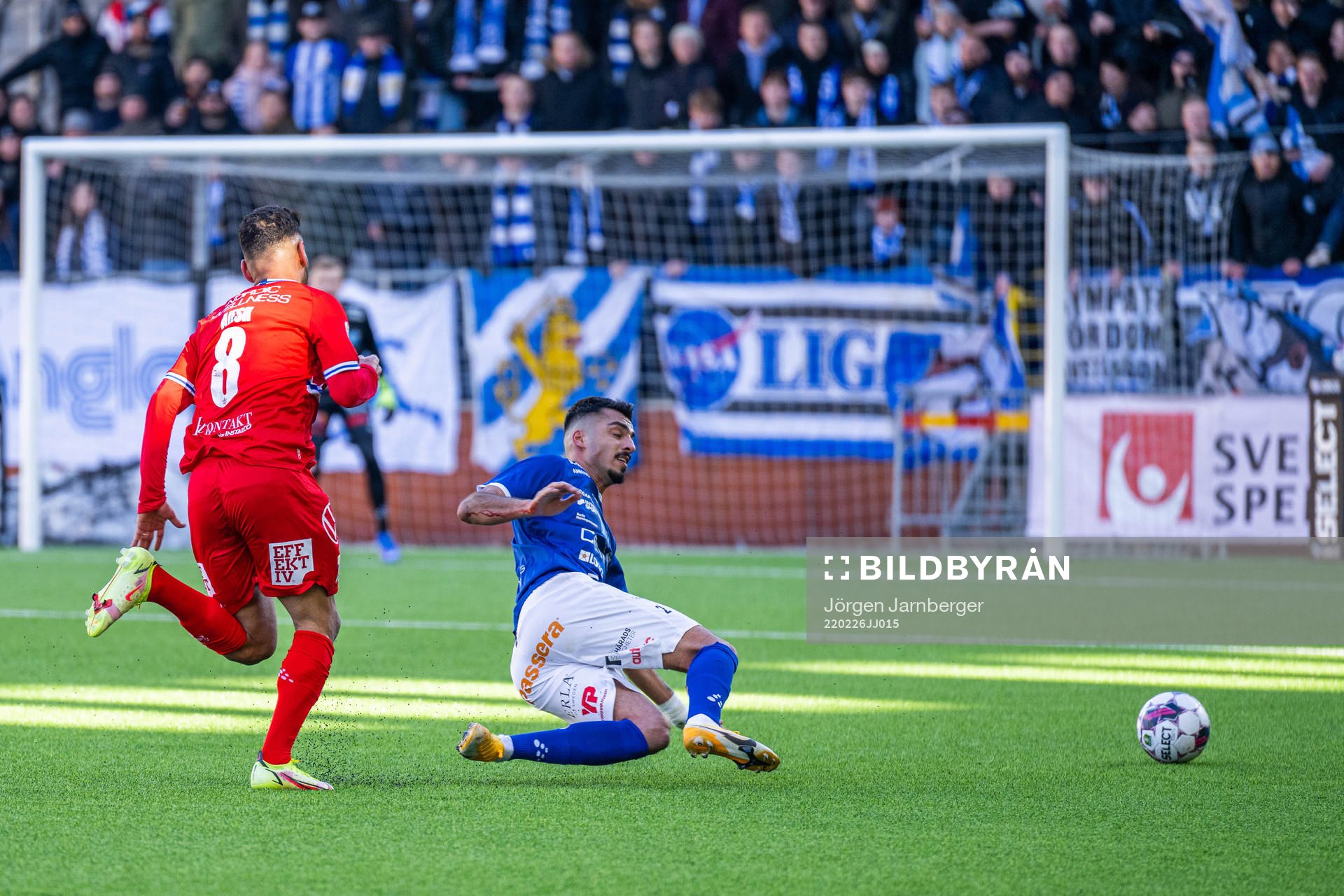 IFK Göteborgs Hosam Aiesh och Norrbys Abbas Mohamad