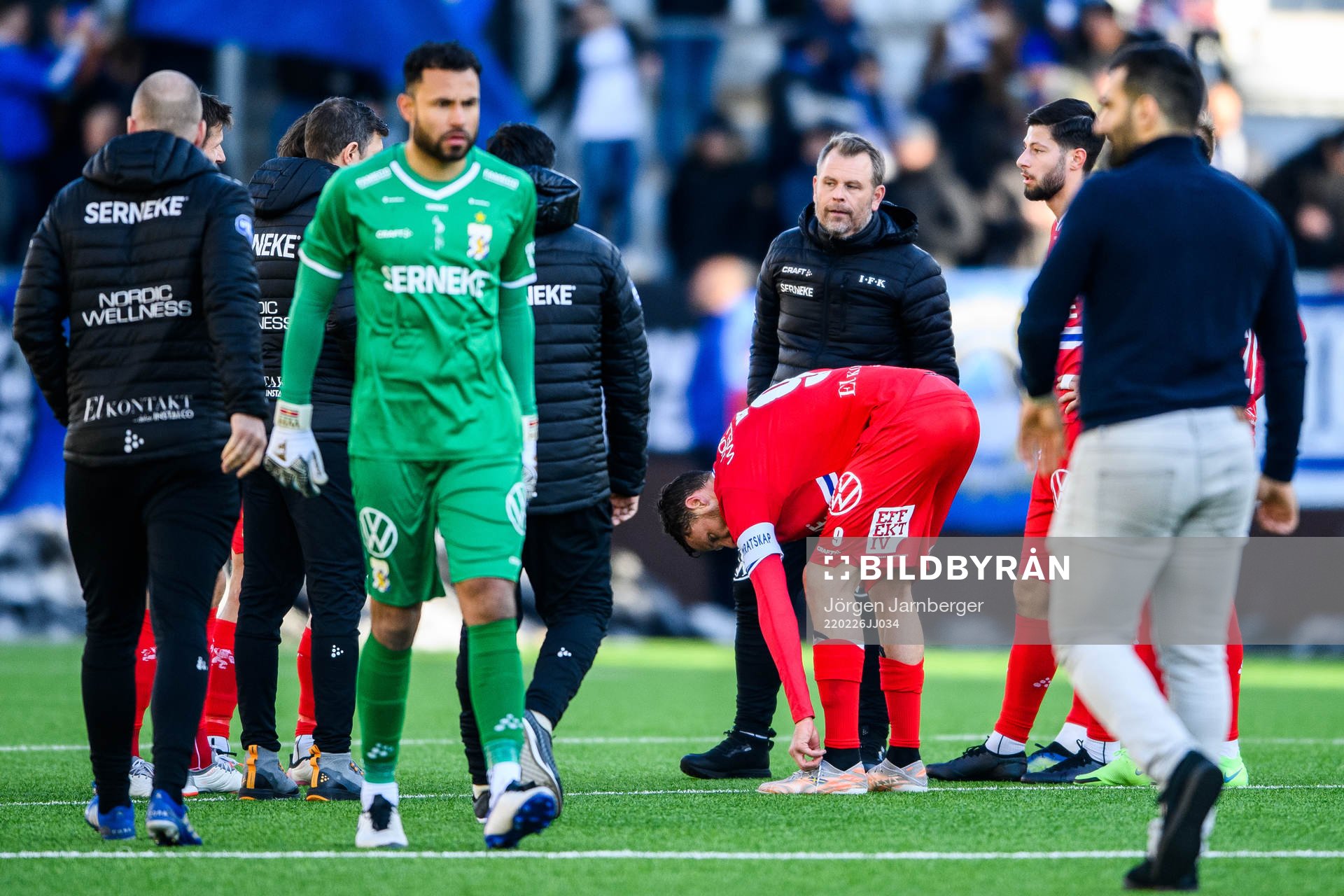IFK Göteborgs tränare Mikael Stahre deppar
