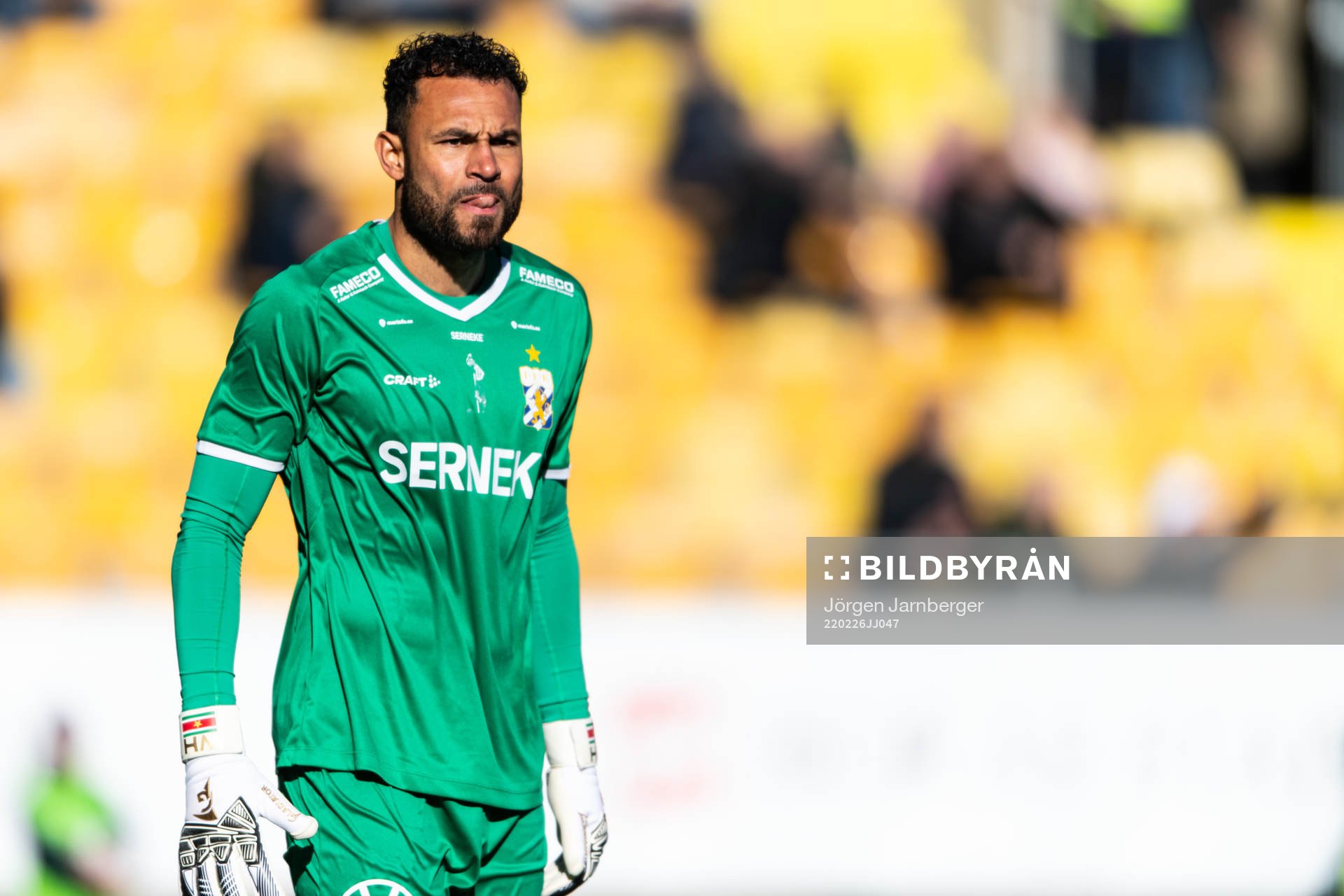 IFK Göteborgs målvakt Warner Hahn