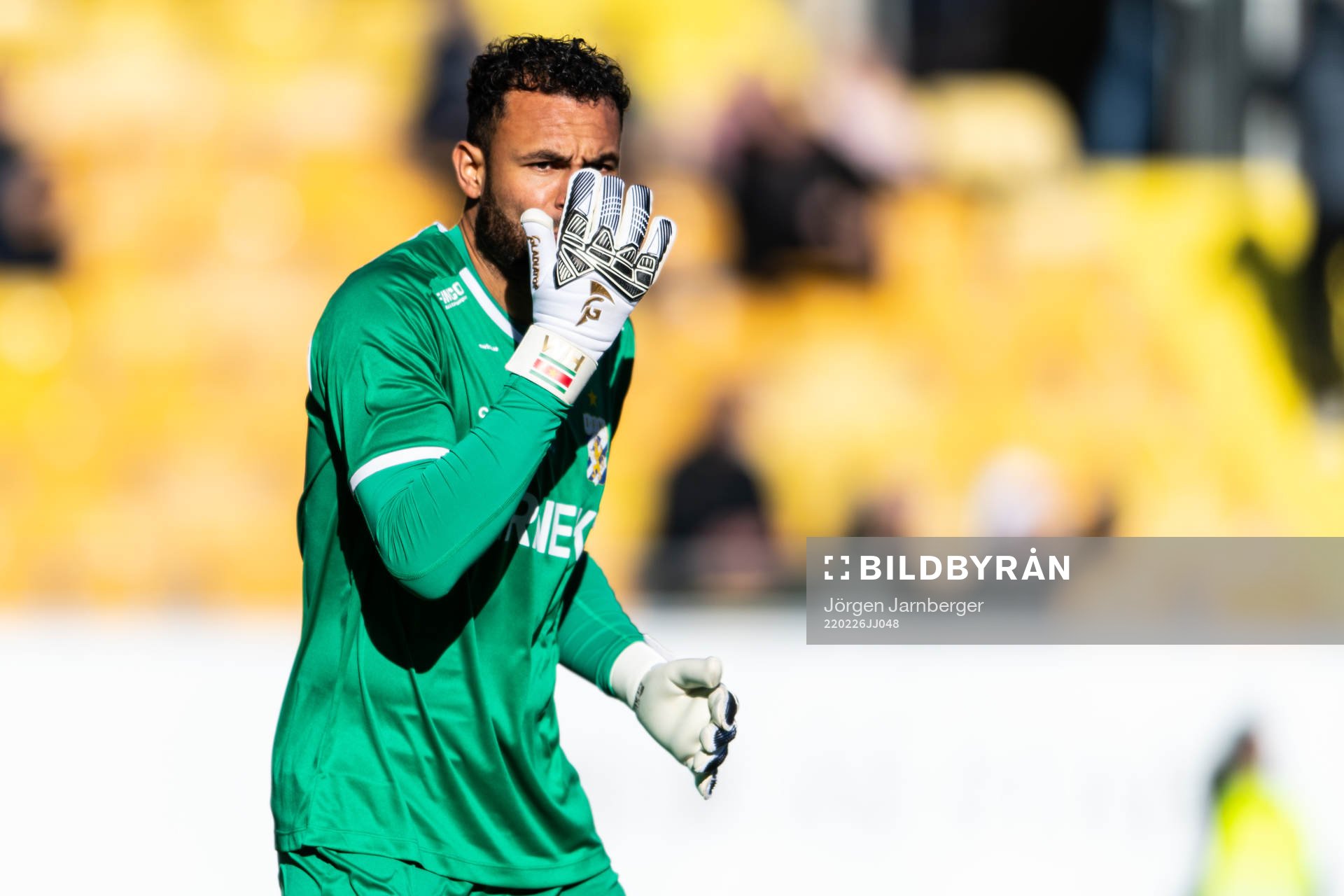 IFK Göteborgs målvakt Warner Hahn