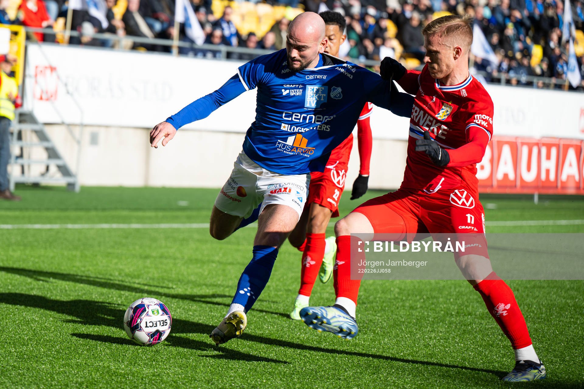Norrbys Perparim Beqaj och IFK Göteborgs Oscar Wendt