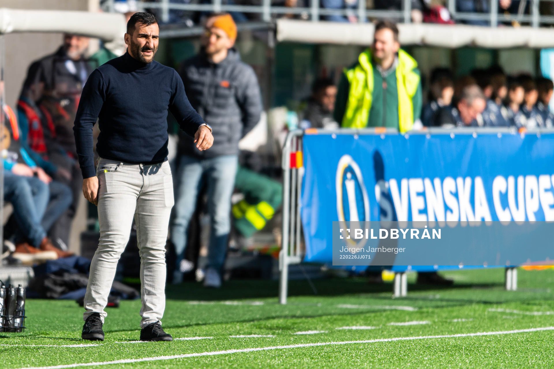 Norrbys manager Mak Lind