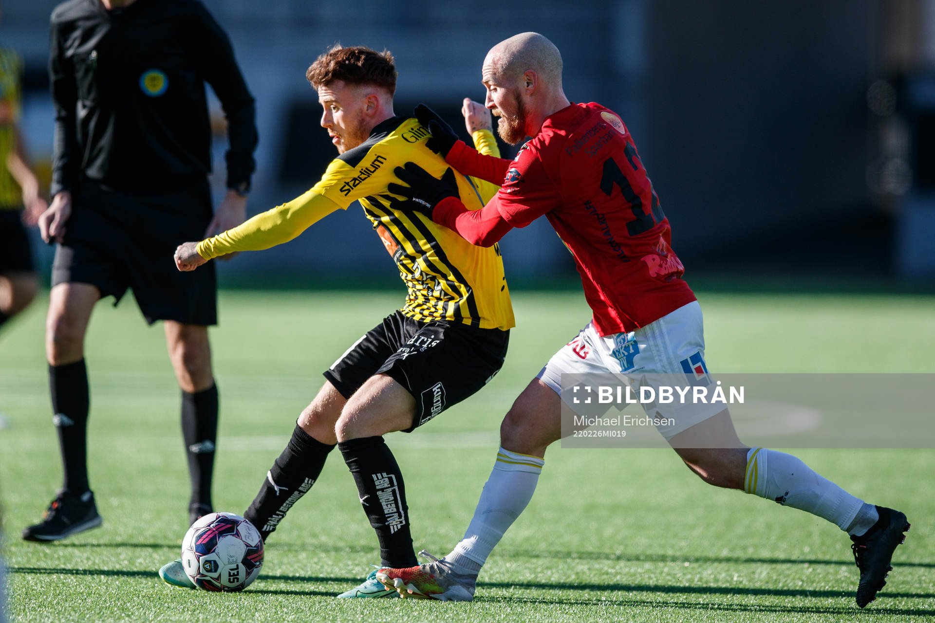 Häckens Tobias Heintz och Falkenbergs Christoffer Carlsson