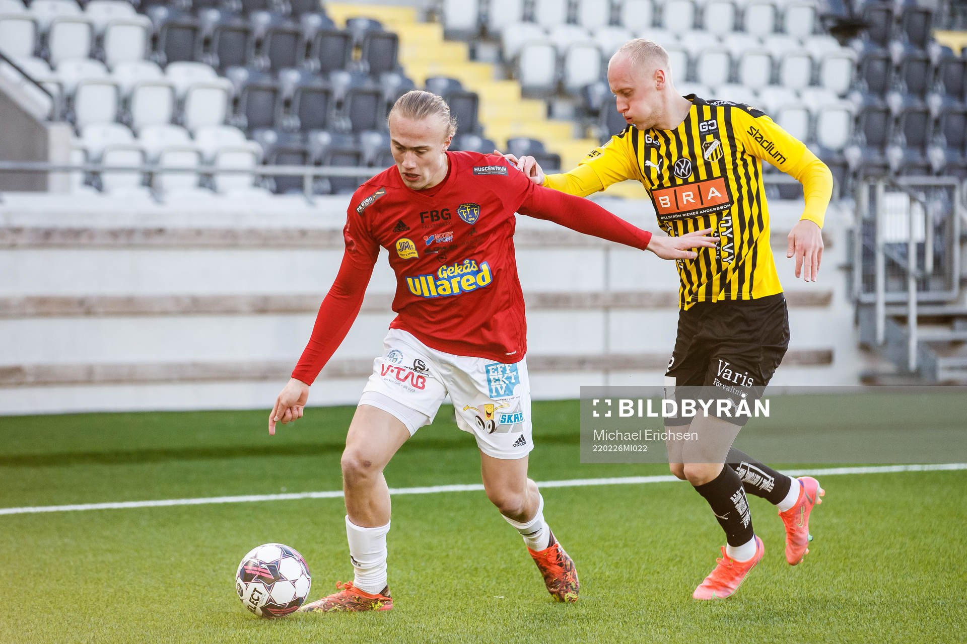 Falkenbergs Oskar Christiansson och Häckens Valgeir