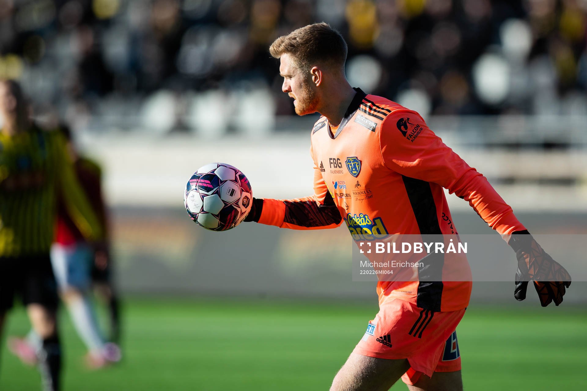 Falkenbergs målvakt Tim Erlandsson