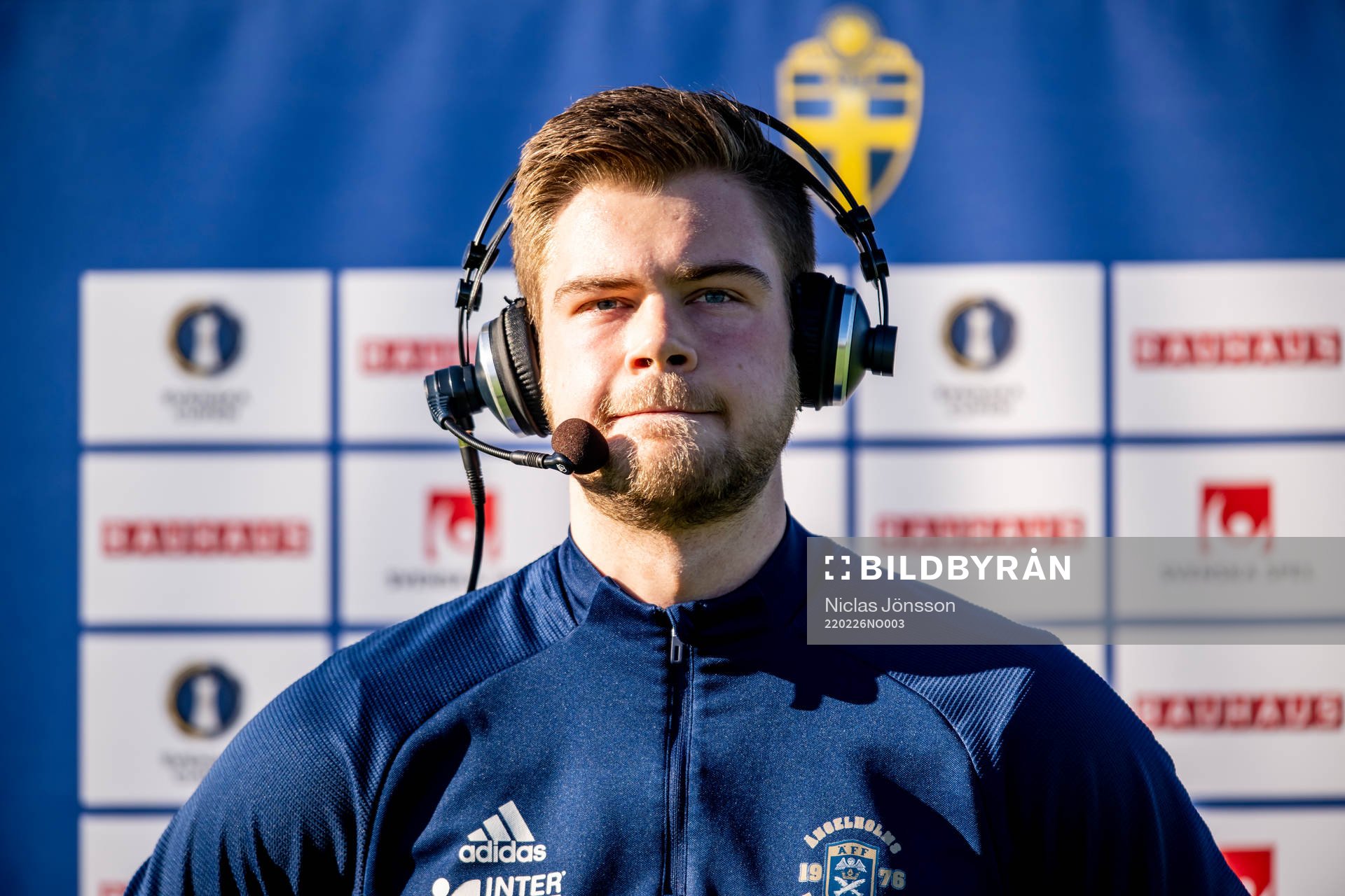 Ängelholms målvakt Robin Streifert