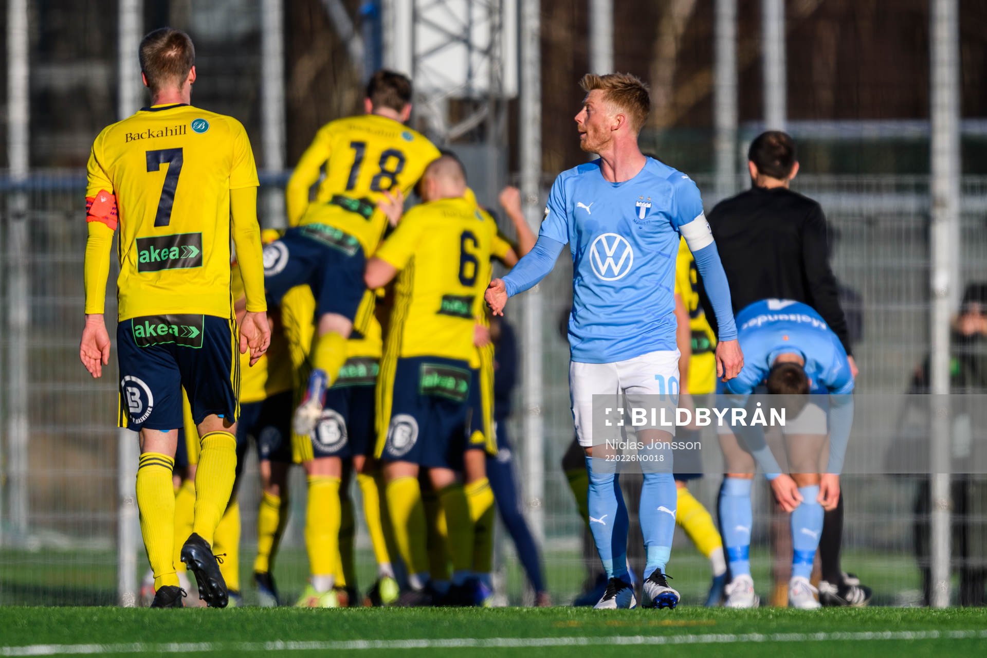 Malmö FFs Anders Christiansen deppar