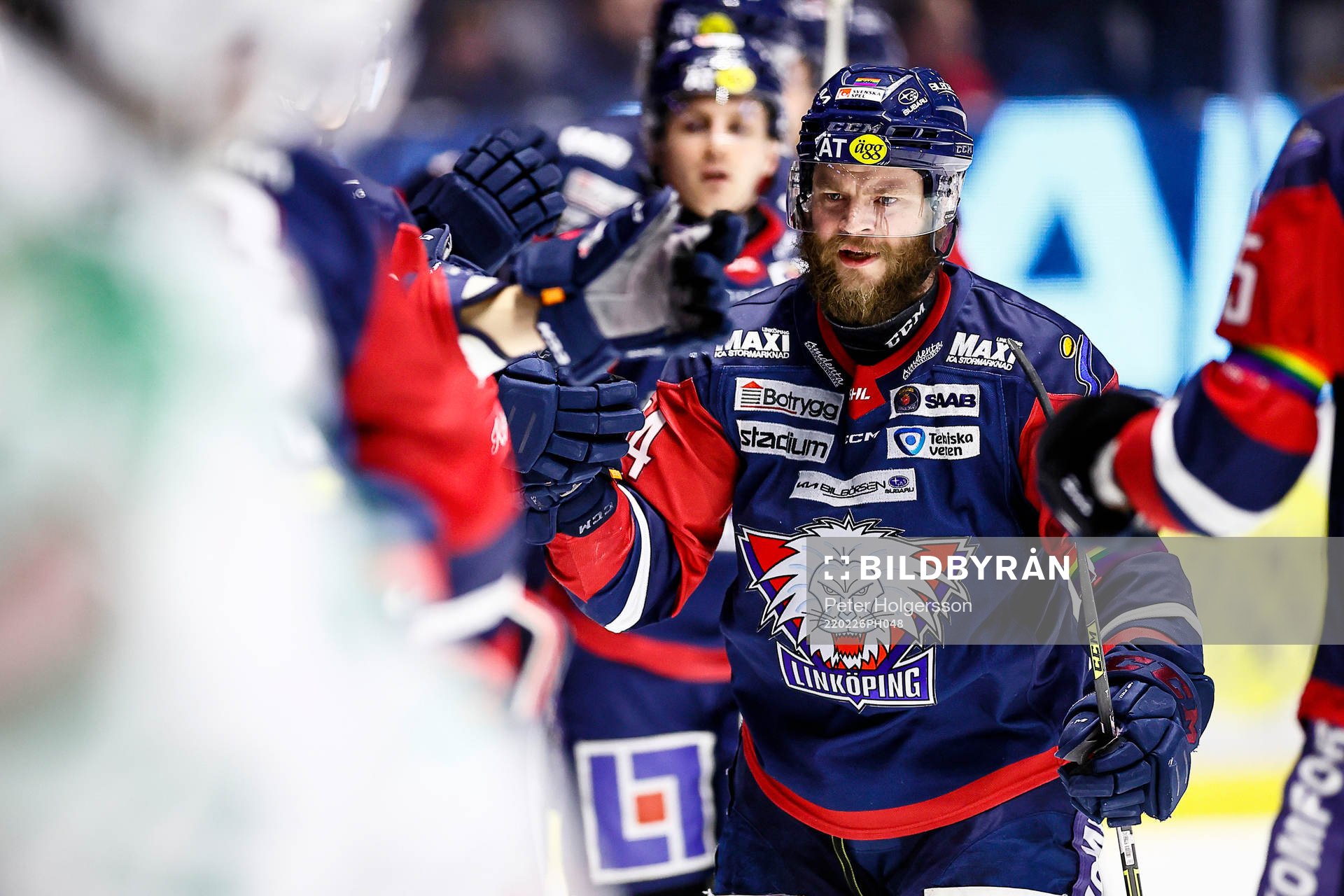 Linköpings Jimmy Andersson jublar