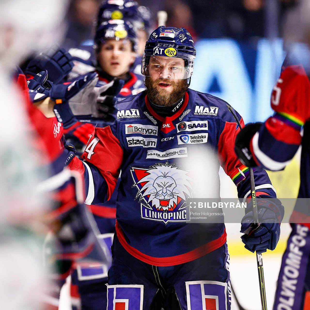 Linköpings Jimmy Andersson jublar